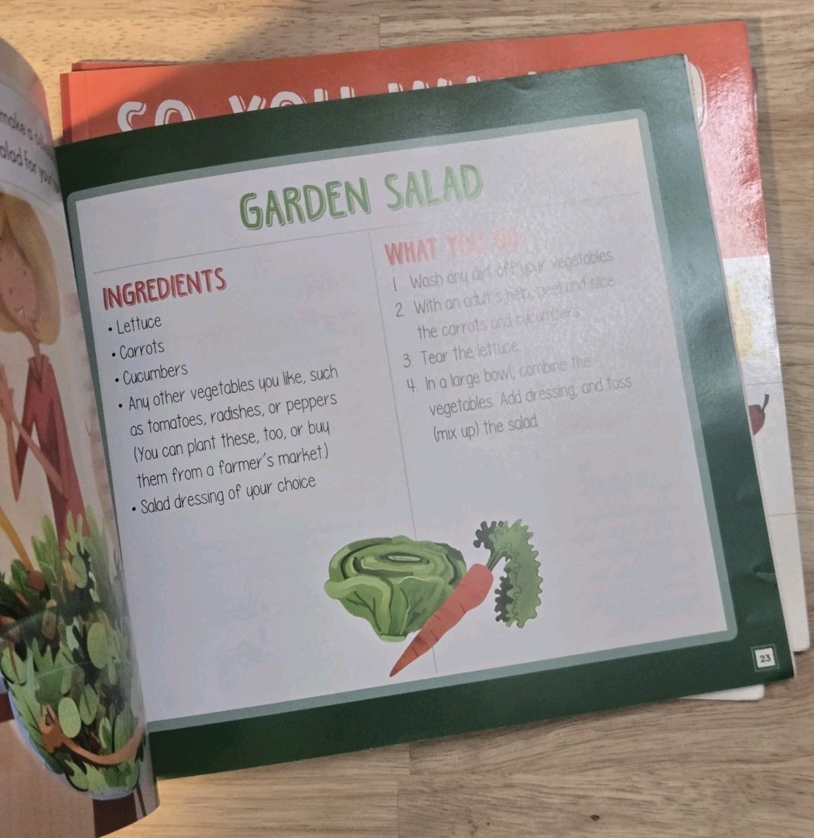 Kids “Grow Your Food” Book Lot – Taco & Salad by Bridget Heos – STEM…