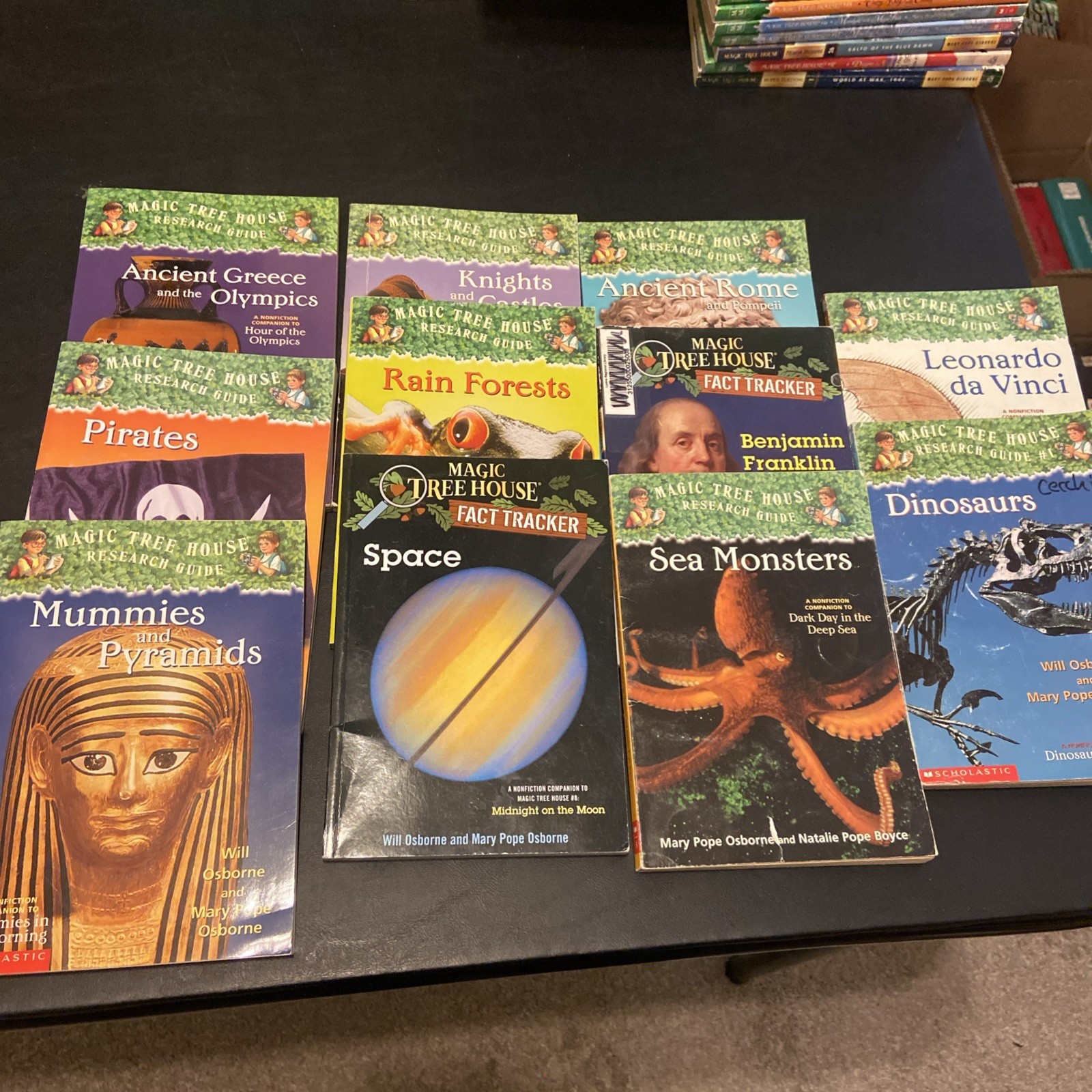 Magic Tree House + Merlin Missions + Research Guide Lot Of 51 PBs Acc-VG Cond