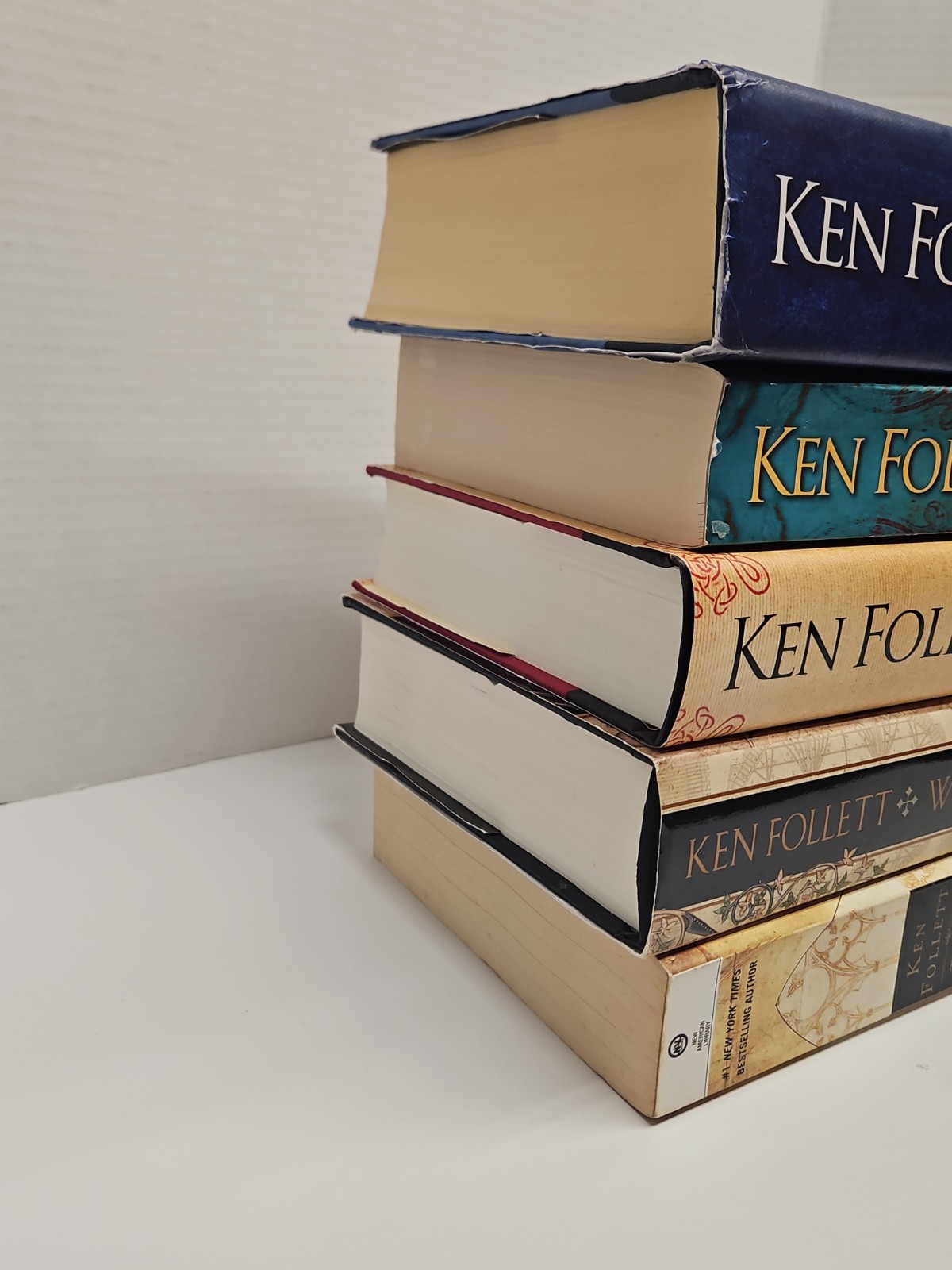 Complete 1-5 KINGSBRIDGE Series Ken Follett 3 HCDJ 2 Trade Paperback Mixed Lot