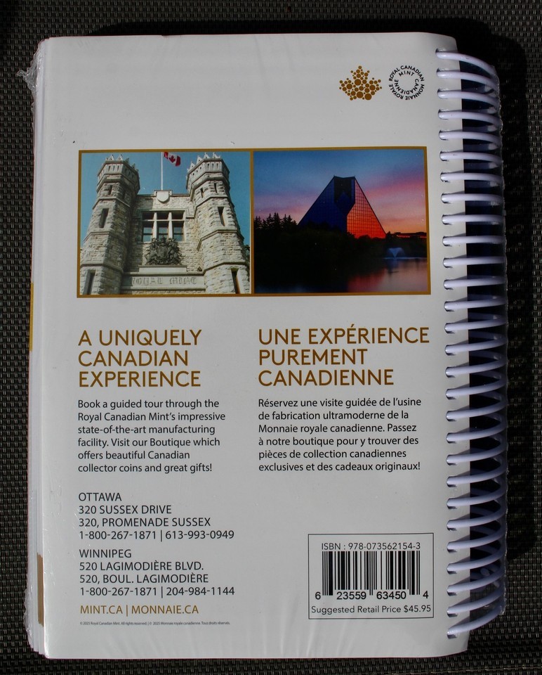 2025/26 COINS OF CANADA By JA Haxby & RC Willey 43rd EDITION 810 Pages – SEALED