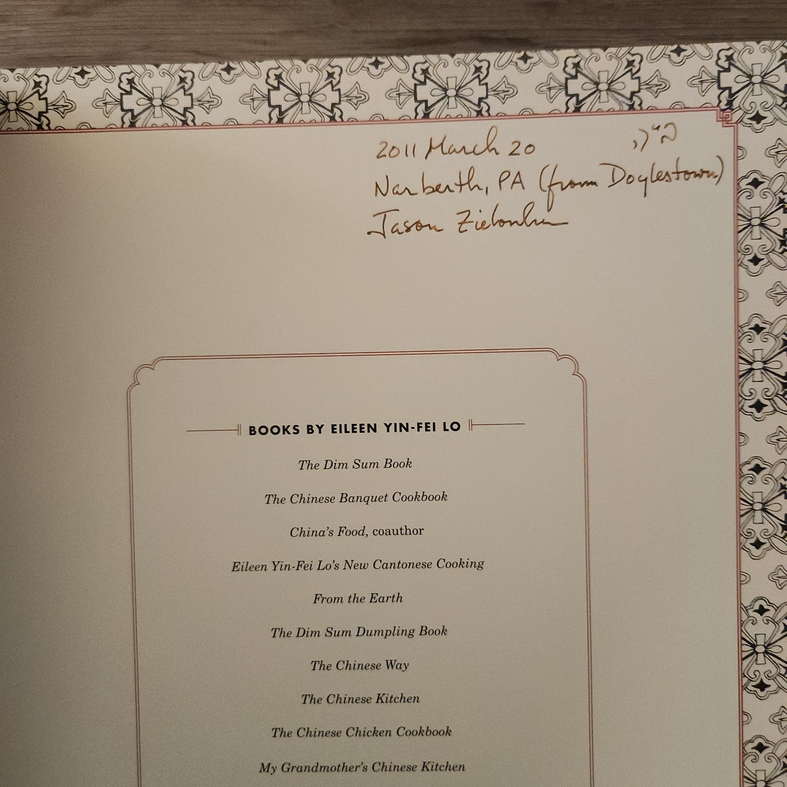 Mastering the Art of Chinese Cooking Eileen Yin-Fei Lo Signed Copy 1st Edition