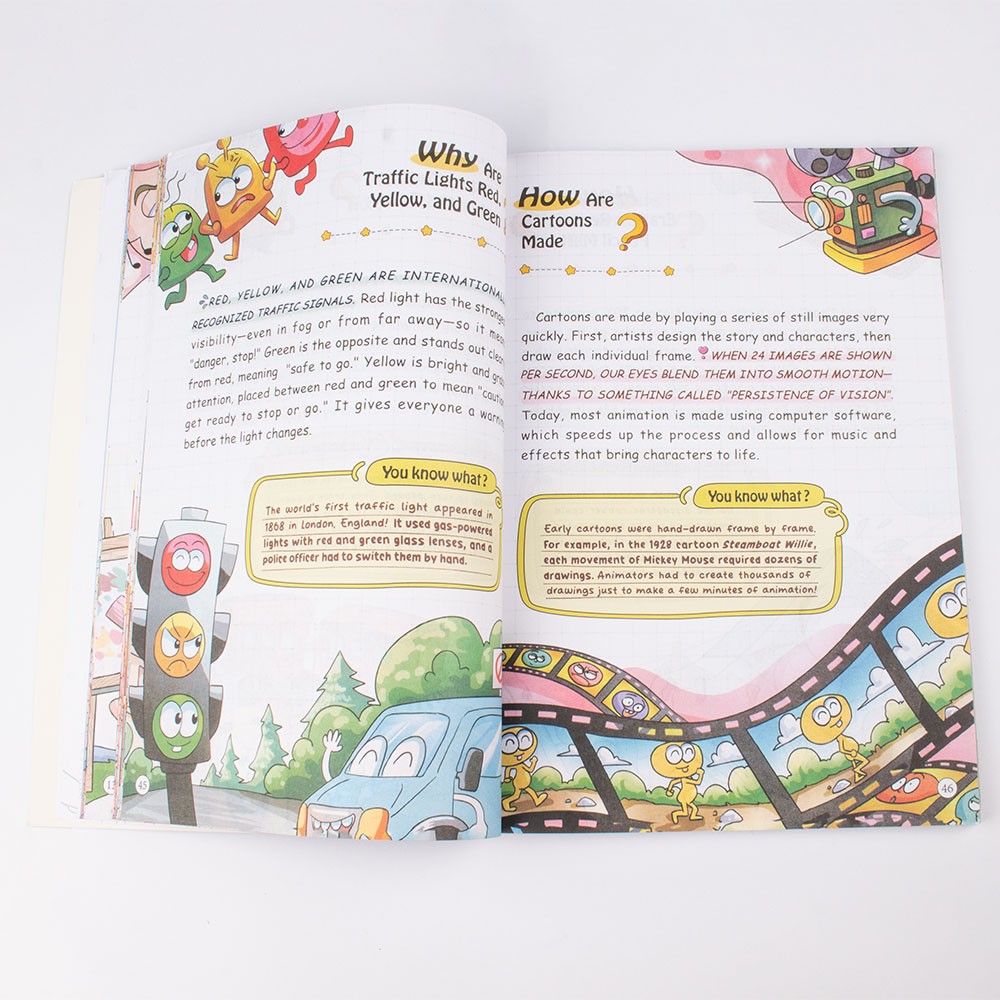 Children’s Encyclopedia Why 100,000? Kids Book Ages 6-12 Extracurricular Reading
