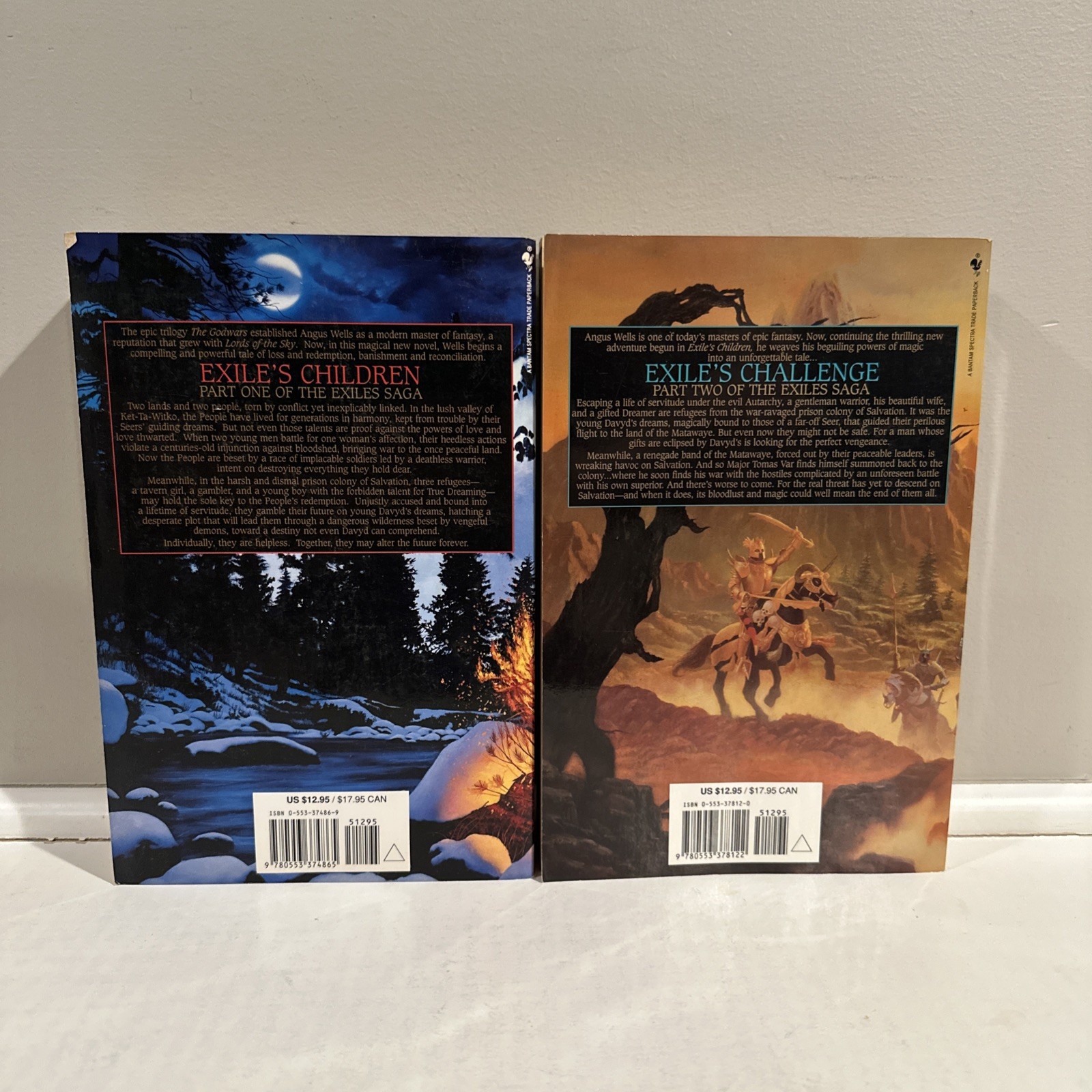 Angus Wells: Exiles Sage Books 1 & 2- Exile’s Children, Exile’s Challenge
