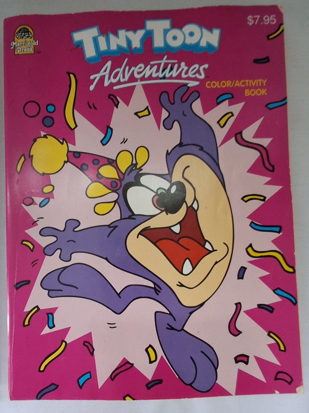 Vintage Looney Tunes & Tiny Toon Adventures Coloring Activity Book Lot 90s