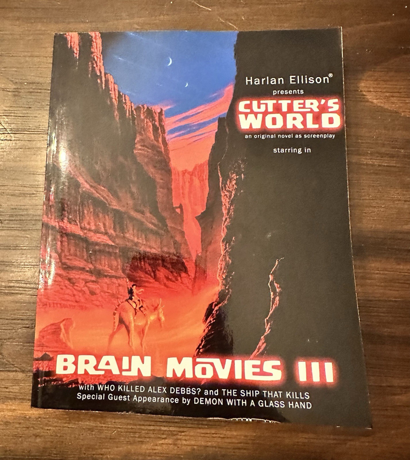 Harlan Ellison Brain Movies Vol 1-8 With V1 Signed