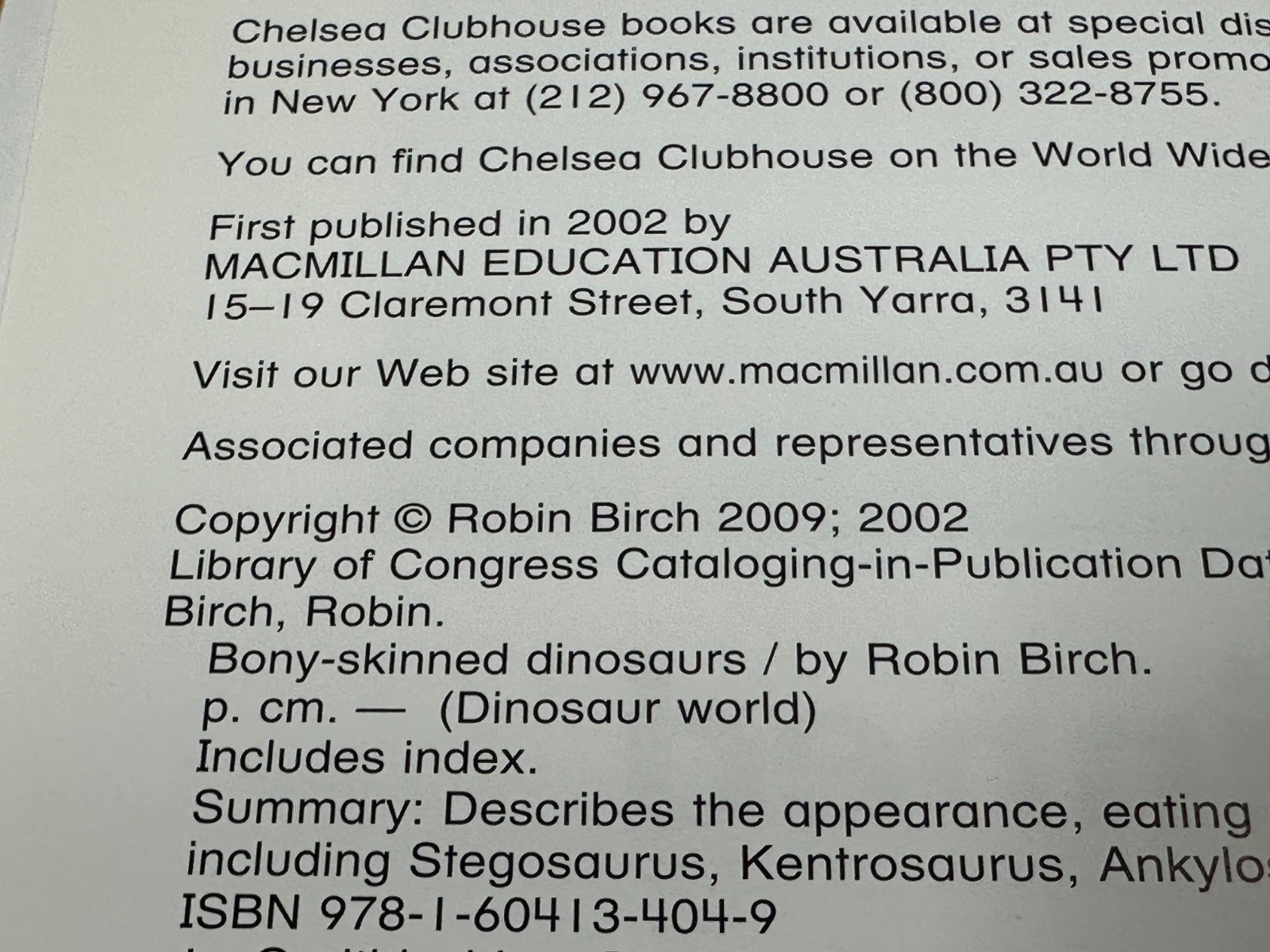 Set of 6 Dinosaur World Books Robin Birch Ex-Lib Teacher Homeschool Reading