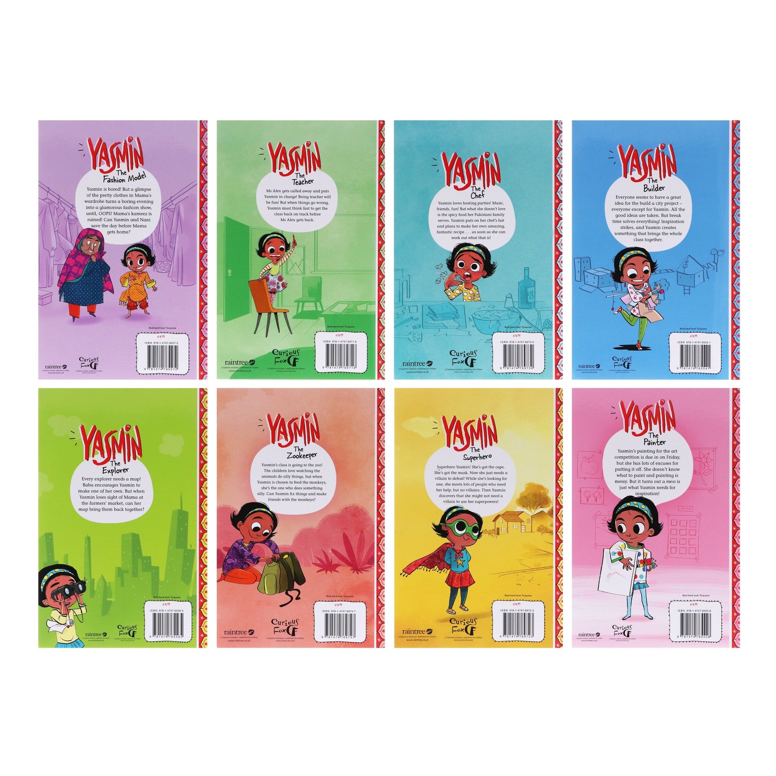 Yasmin Collection by Saadia Faruqi 8 Books Set – Ages 6-8 – Paperback