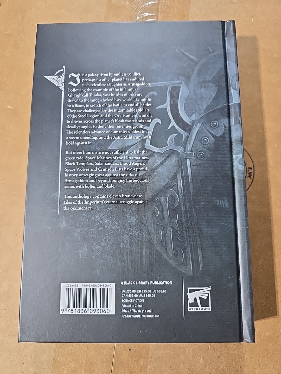 World Ablaze: A Warhammer 40,000 Anthology – New, Hardcover, Black Library