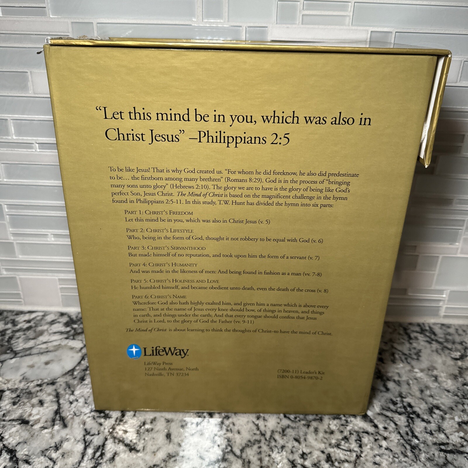 The Mind of Christ Leader’s Member Kit Guide Box Set Bible Study Christian 100%