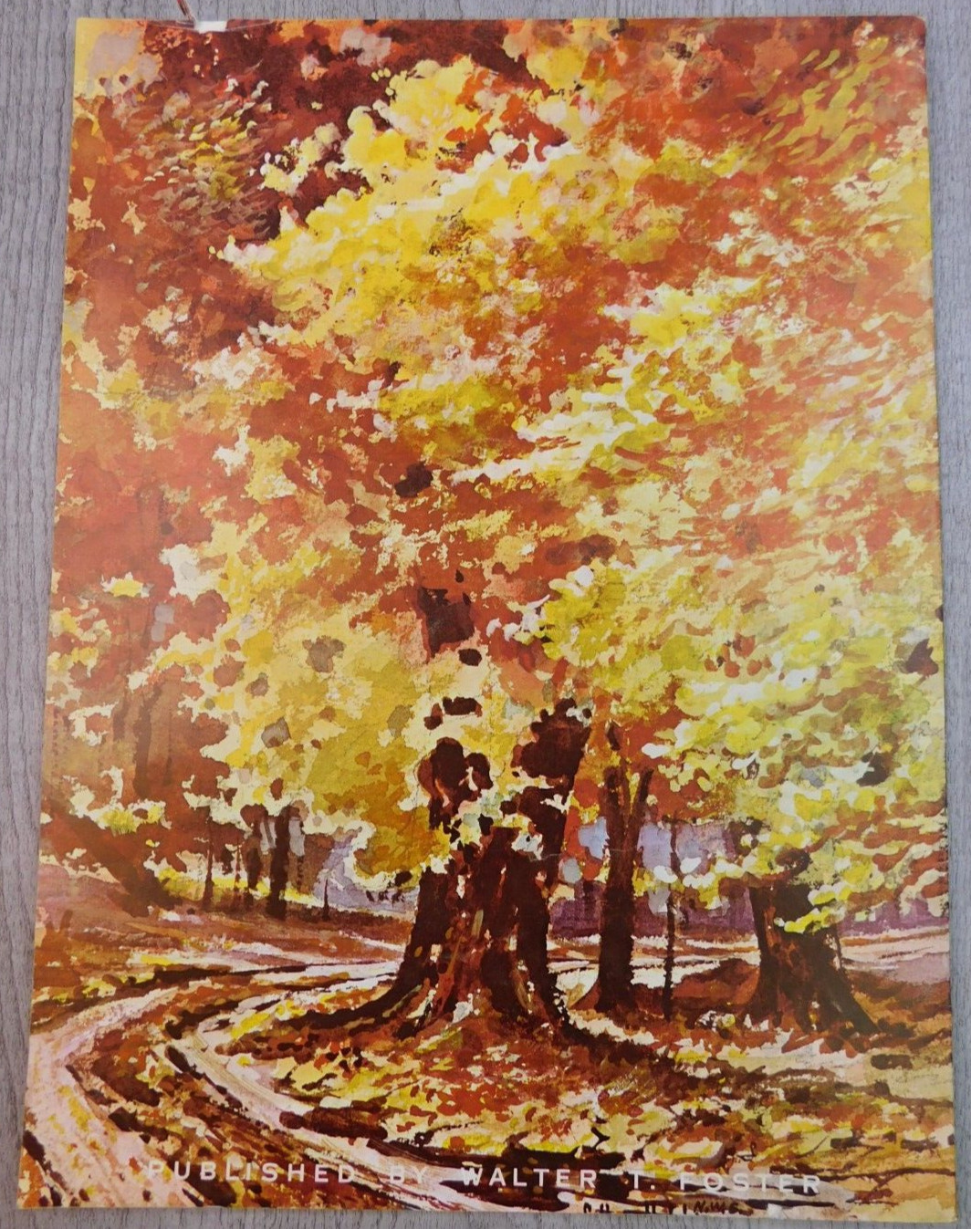 It’s Fun To Paint Roads & Rivers LaVere Hutchings Walter T Foster Painting Book