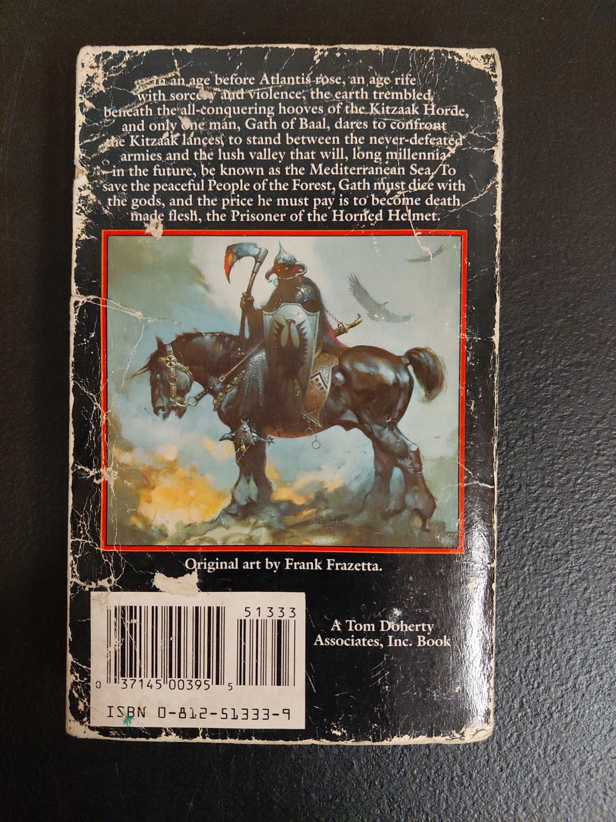 Prisoner of the Horned Helmet by James Silke 1988 First Edition, First Printing