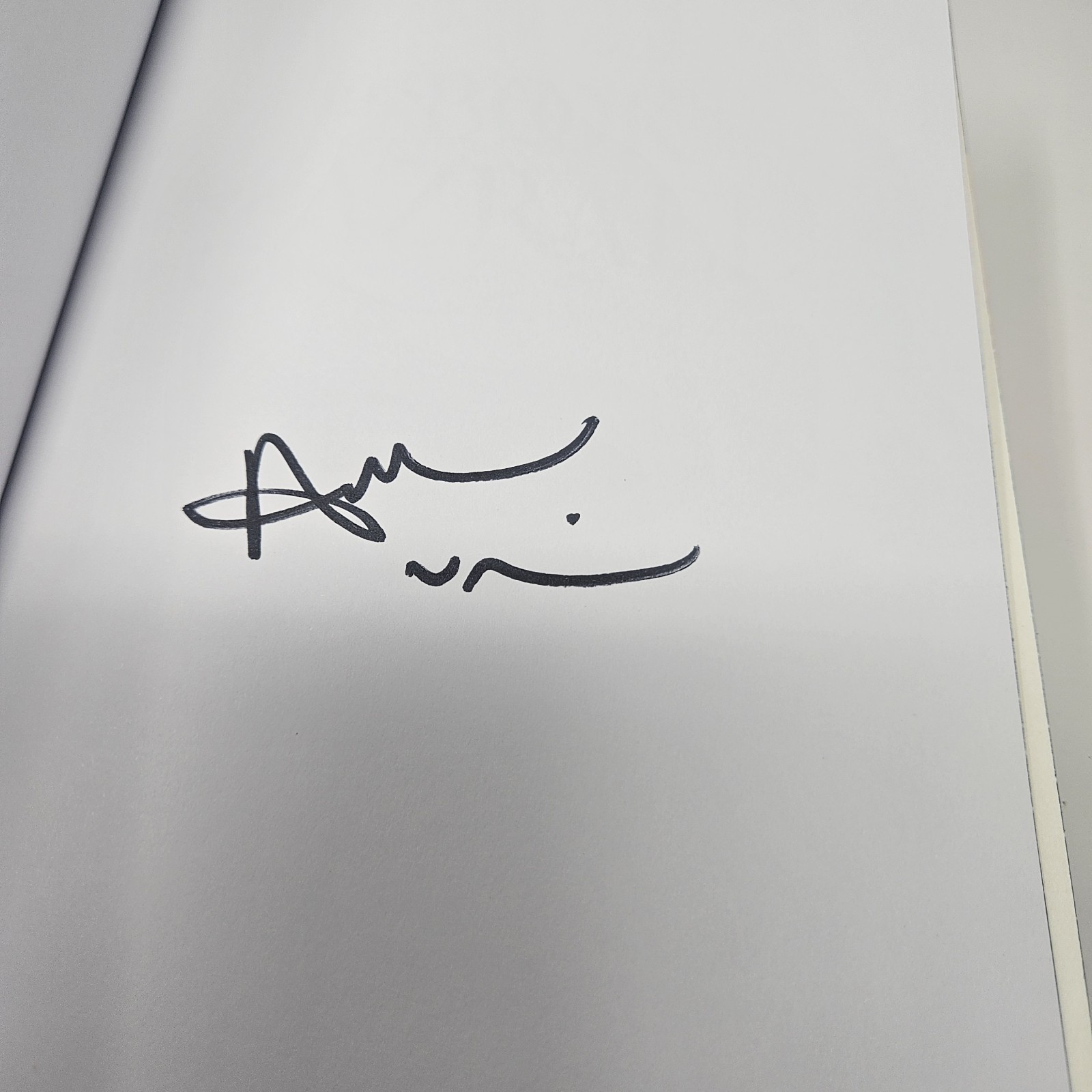 SIGNED! Amber V. Nicole The Book of Azrael Gods & Monsters Book One 1st Edition