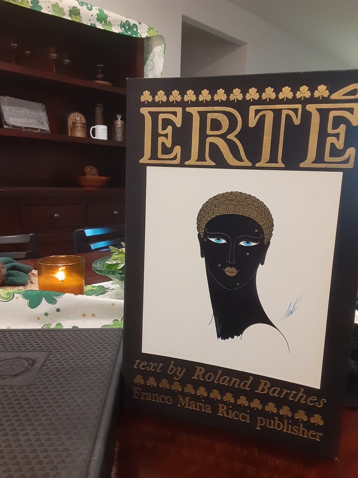 Erte. Text by Roland Barthes. Franco Maria Ricci publisher.1972 Limited Edition