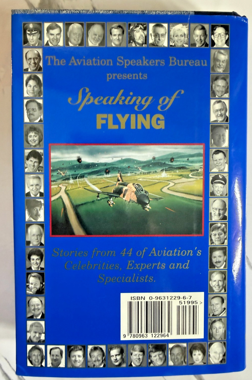 Speaking of Flying Signed Hardcover Aviation Stories Pilots WWII Vietnam History