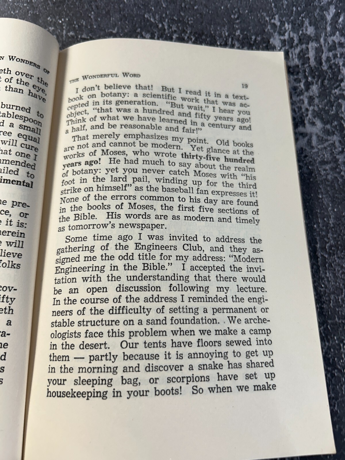 Seven Wonders of the Wonderful Word by Harry Rimmer