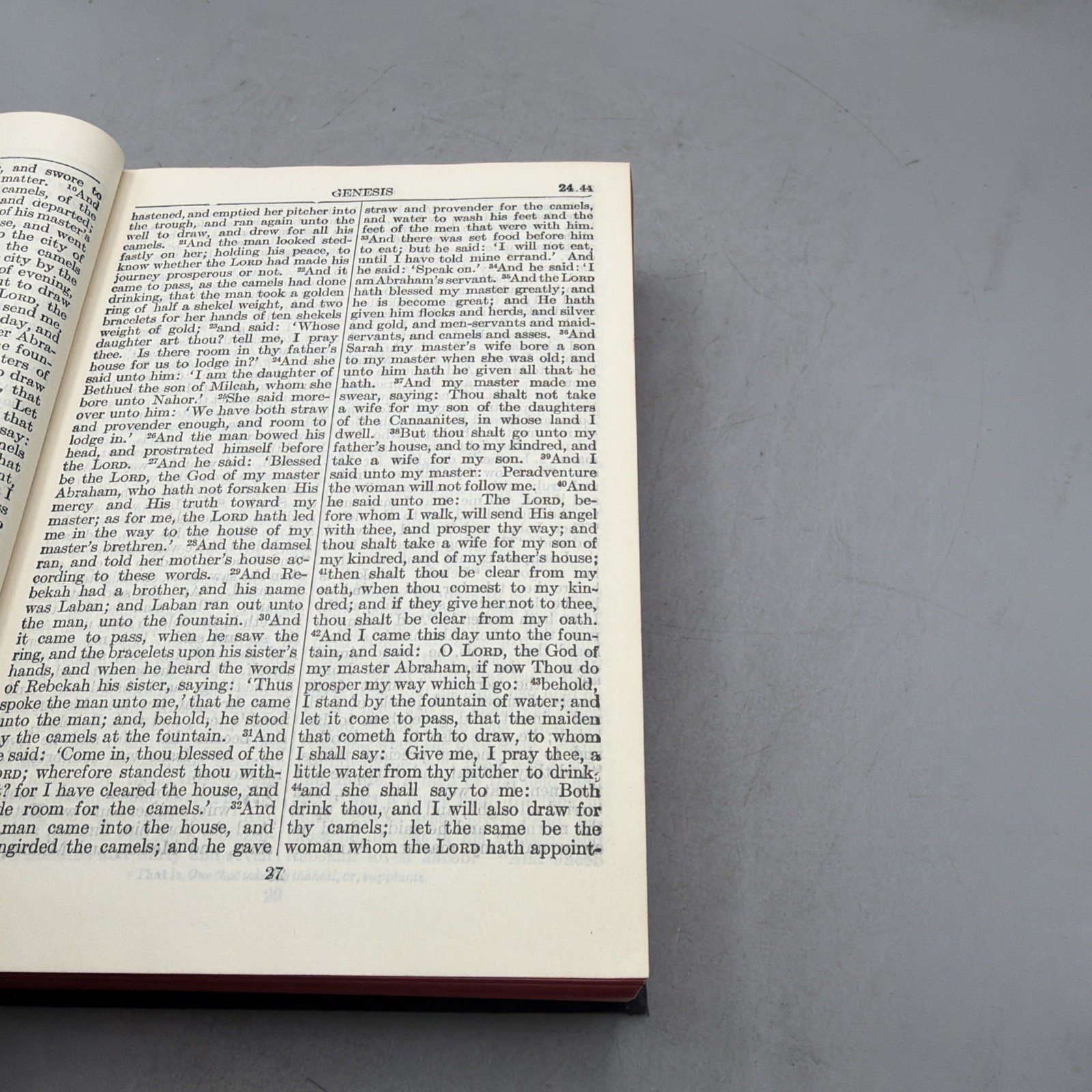 THE HOLY SCRIPTURES- According To Masoretic Text -1965 Jewish Publication -HC