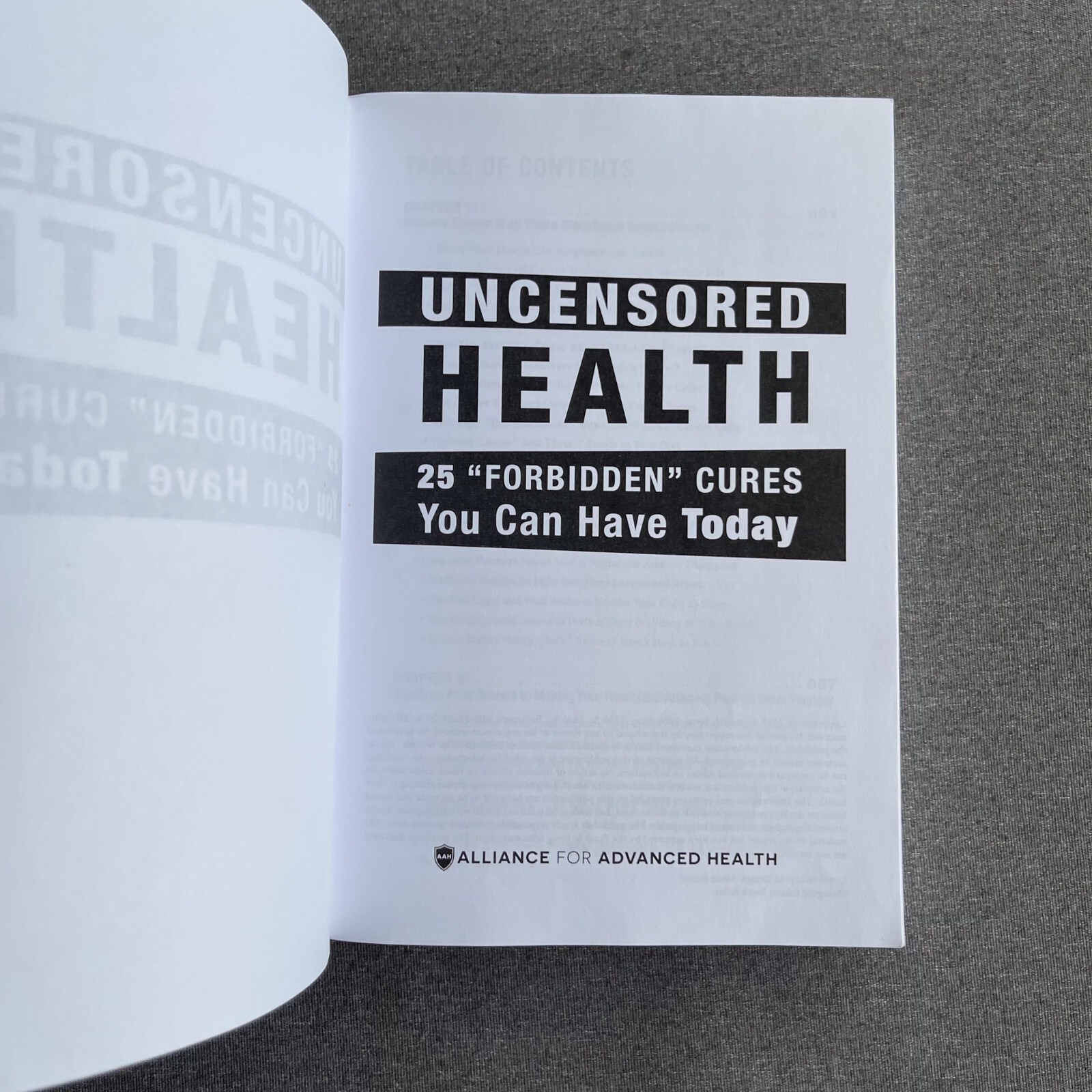 Uncensored Health 25 “Forbidden” Cures You Can Have Today (Paperback, 2017)