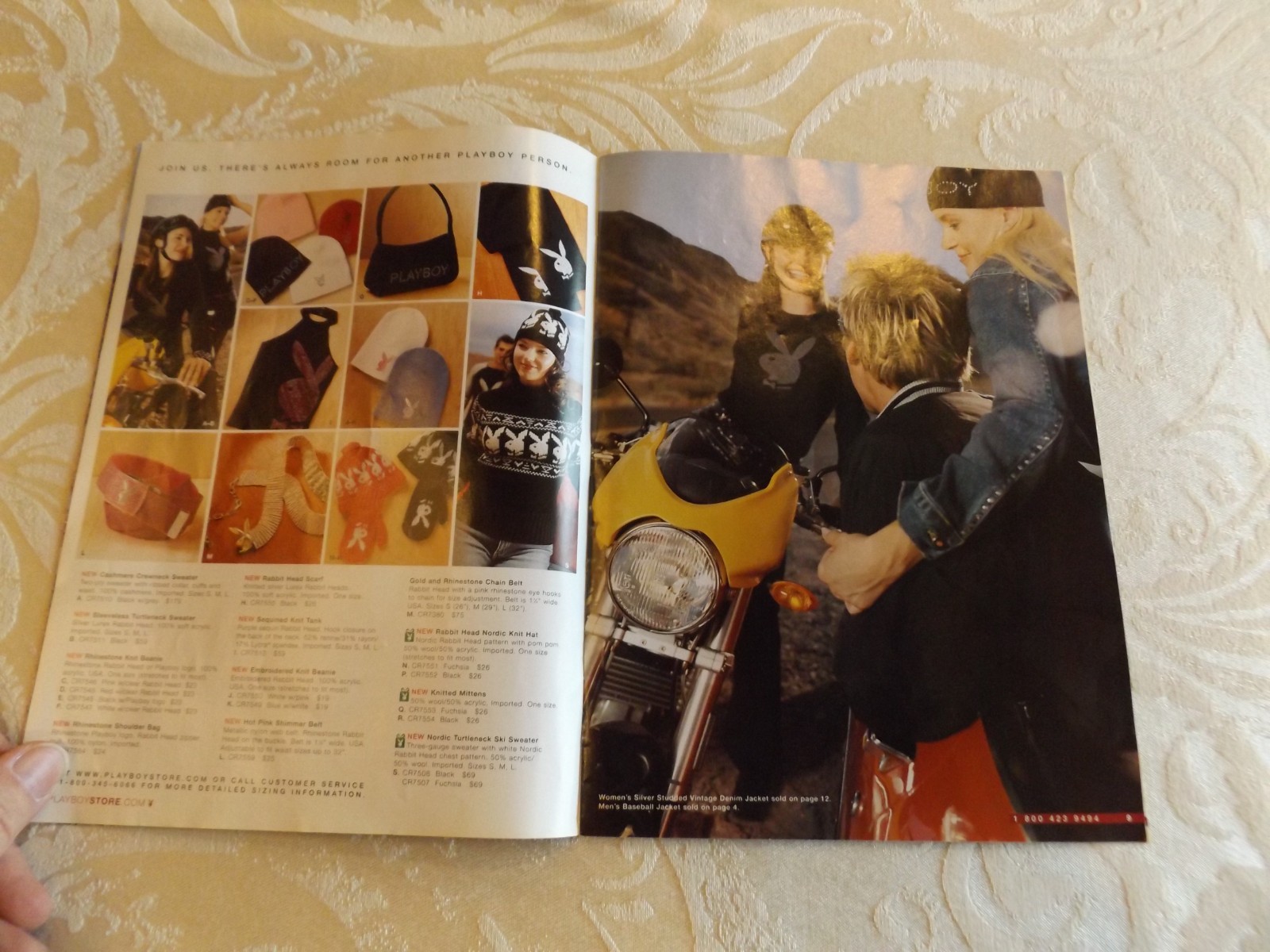 25 YEAR OLD PLAYBOY MAGAZINE CATALOG 🔥 HOLIDAY 2001 🔥