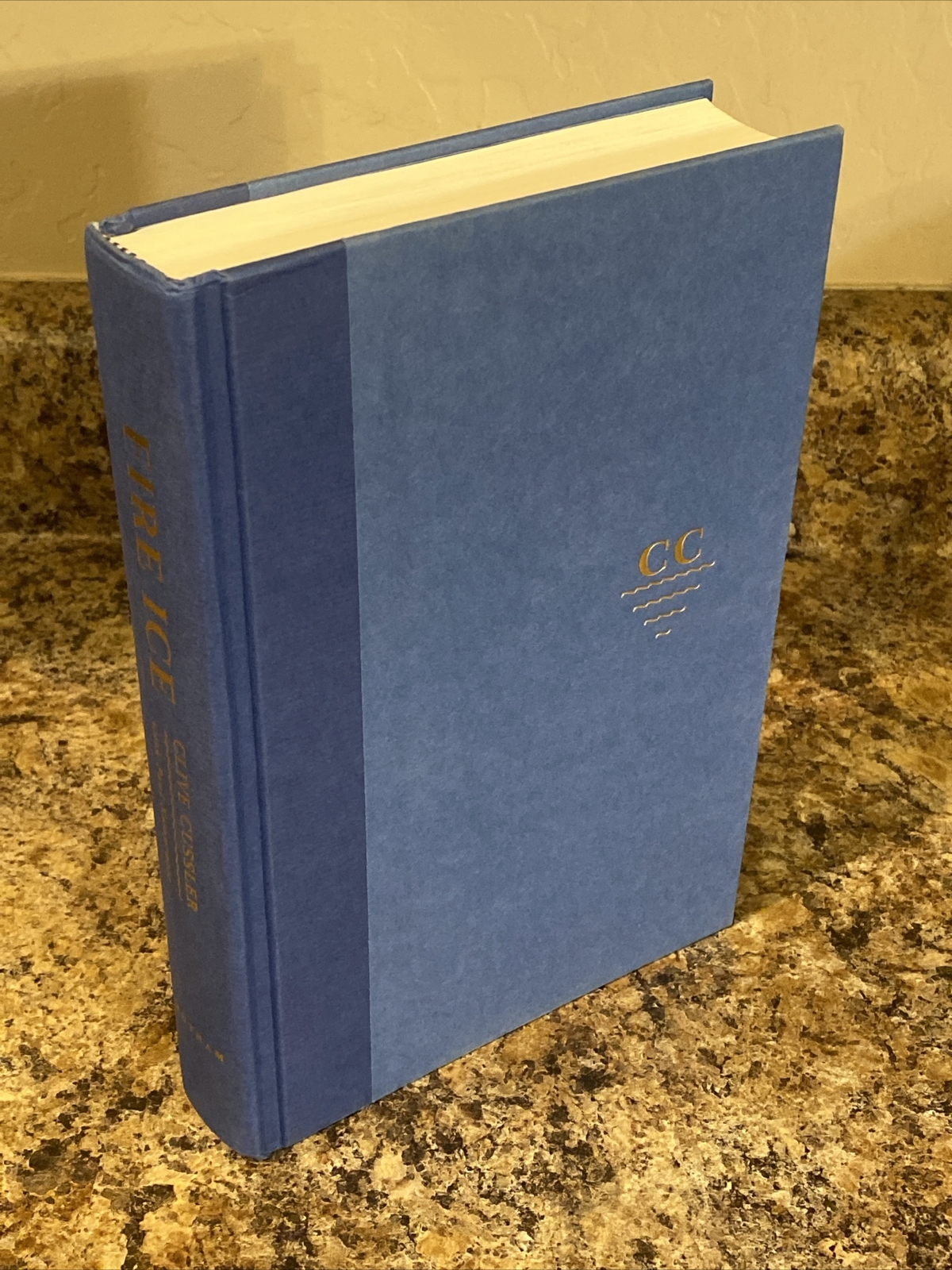 Fire Ice SIGNED By Clive Cussler – 1st Printing Very Good+ HC
