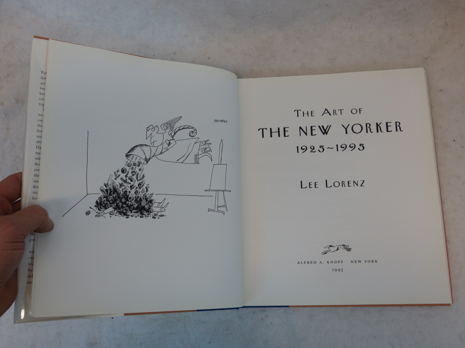 The Art of the New Yorker, 1925-1995 by Lee Lorenz (1995, Hardcover) 1stEd
