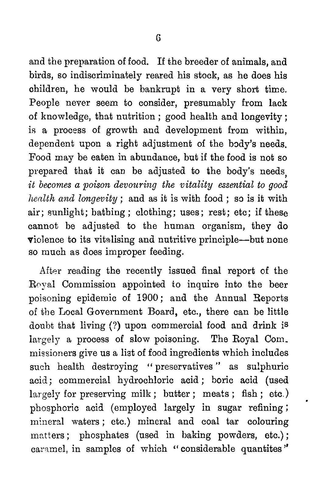 1908 Regenerative Food And Cookery Cook Book 118 Pages
