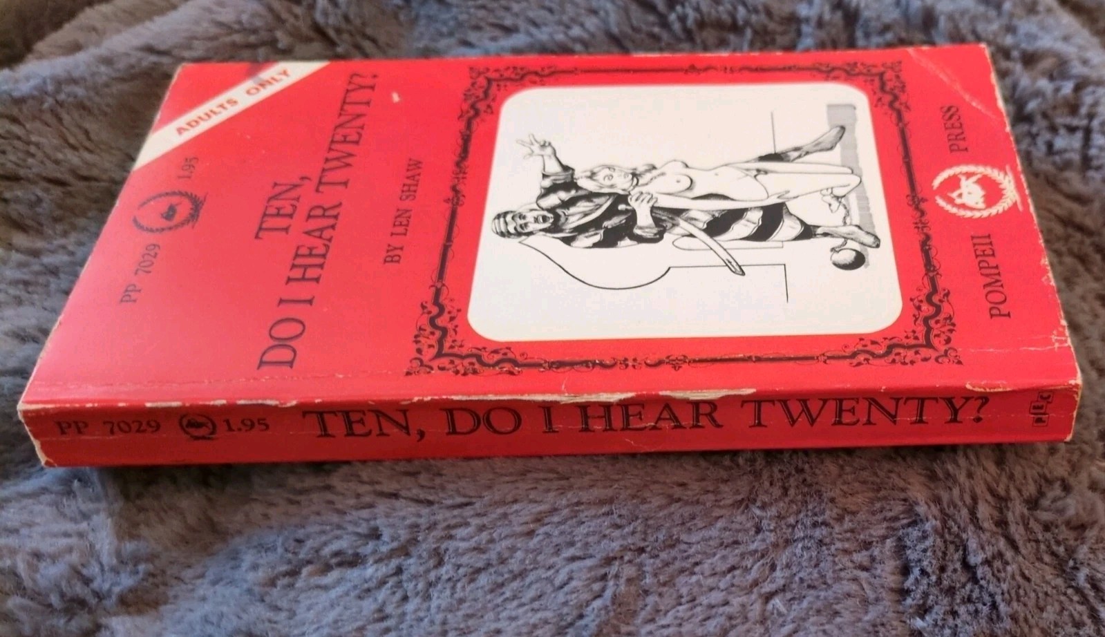 Vtg 1969 Ten Do I hear Twenty By Len Shaw Pompeii Press Risque Erotica Book