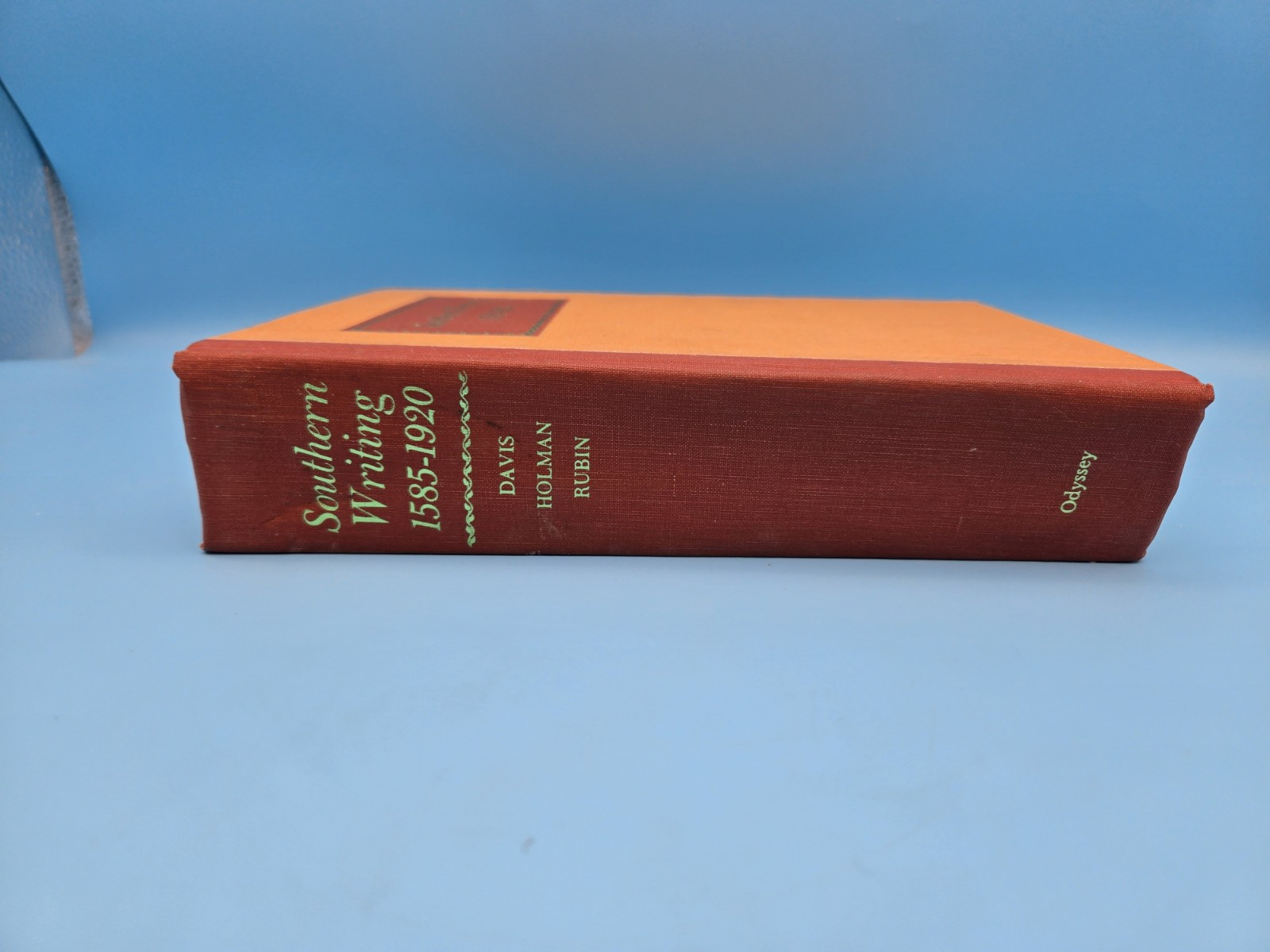Southern Writing 1585 to 1920 Davis Holman Rubin Hardback