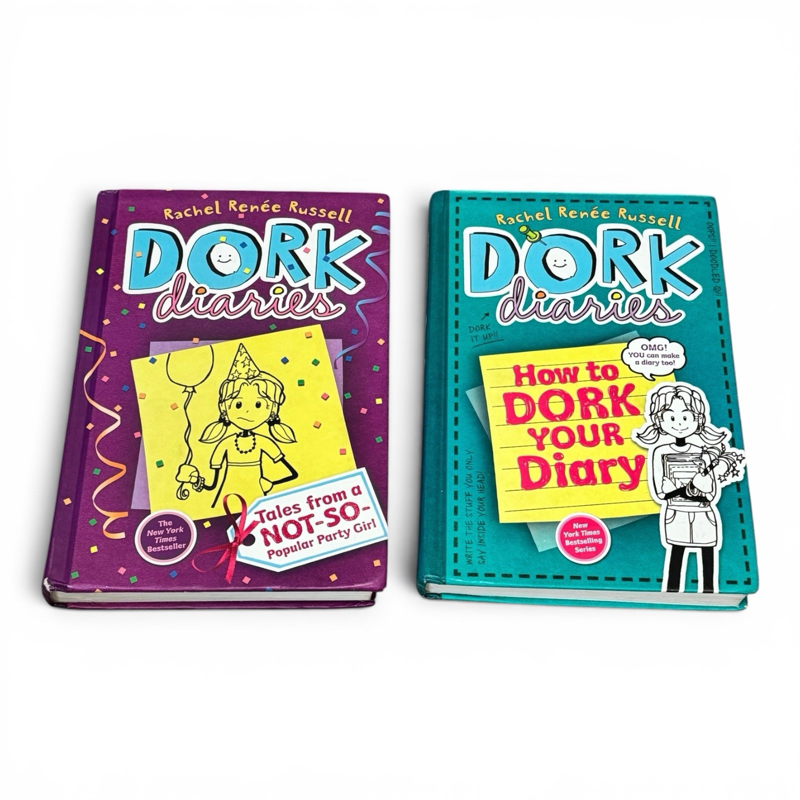 Dork Diaries Lot of 13 Books Rachel Renee Russell Hardcover Mixed Series