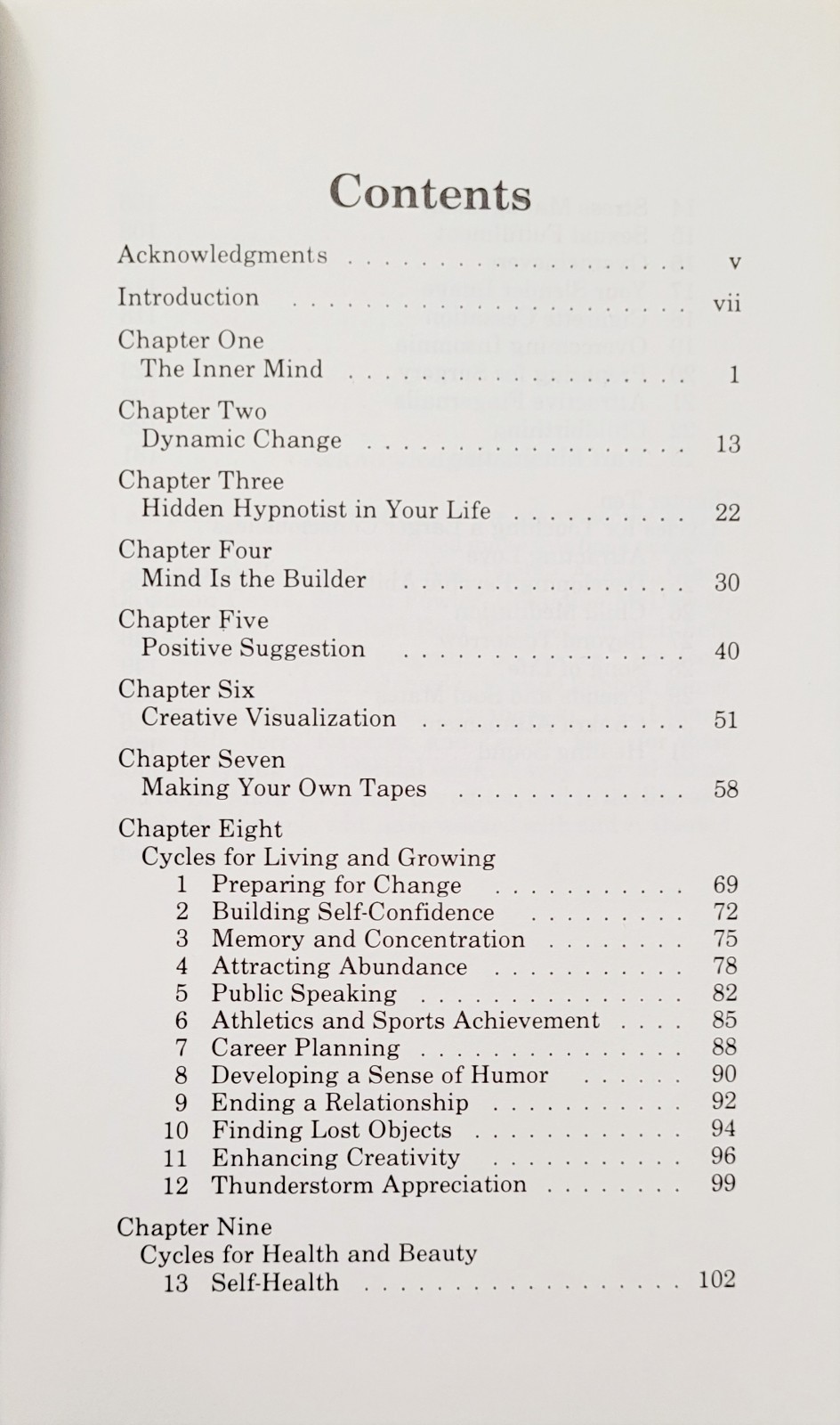 1985 Self Hypnosis Bolduc – Vintage New Age Hypnotism Self Help Book Occult Sci