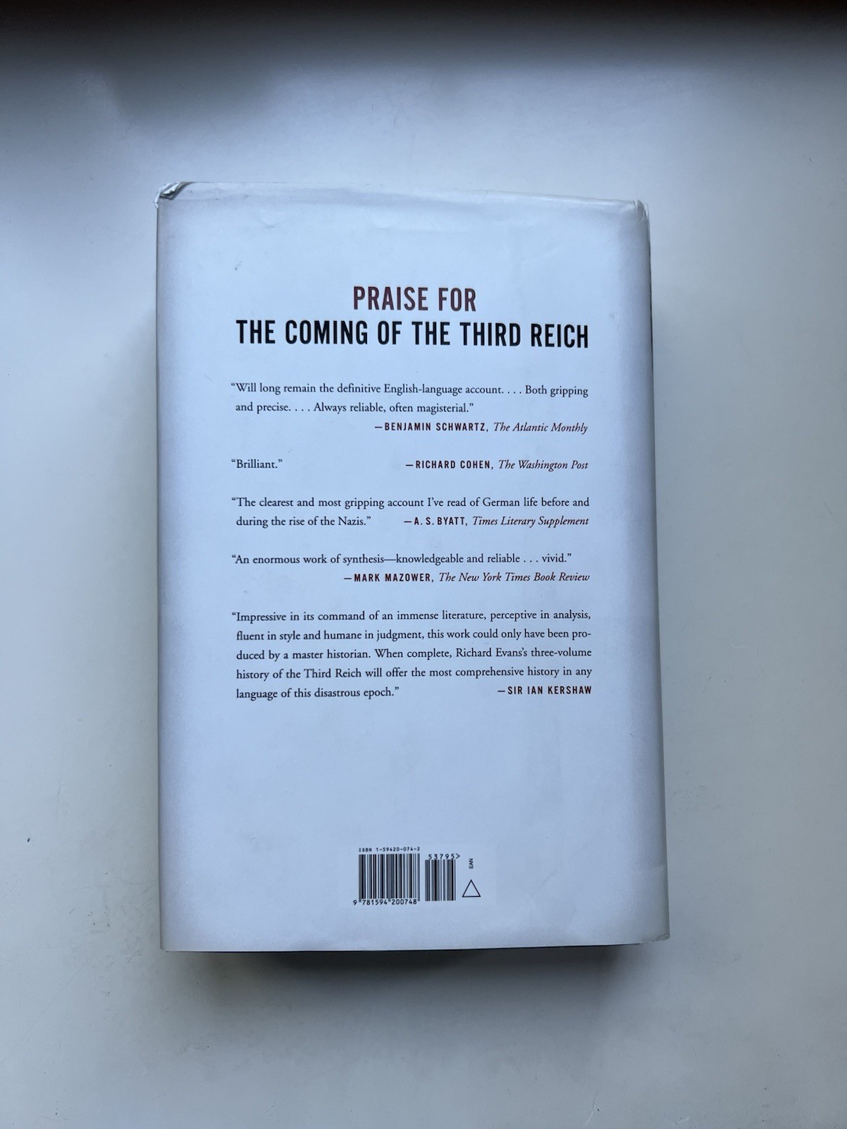 The Third Reich in Power by Richard J. Evans 2005 First Edition Hardcover