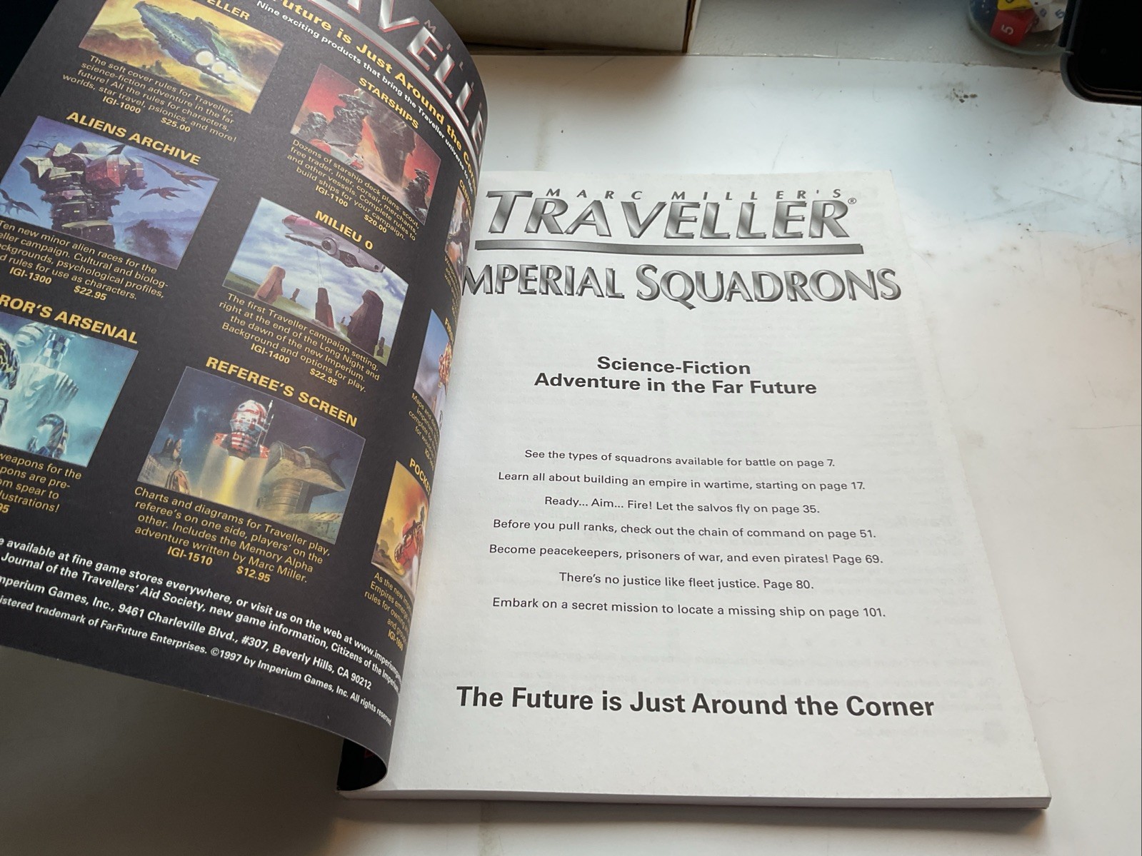 1997- IMPERIAL SQUADRONS (T4 – MARC MILLER’S TRAVELLER) Timothy Brown & Stuart