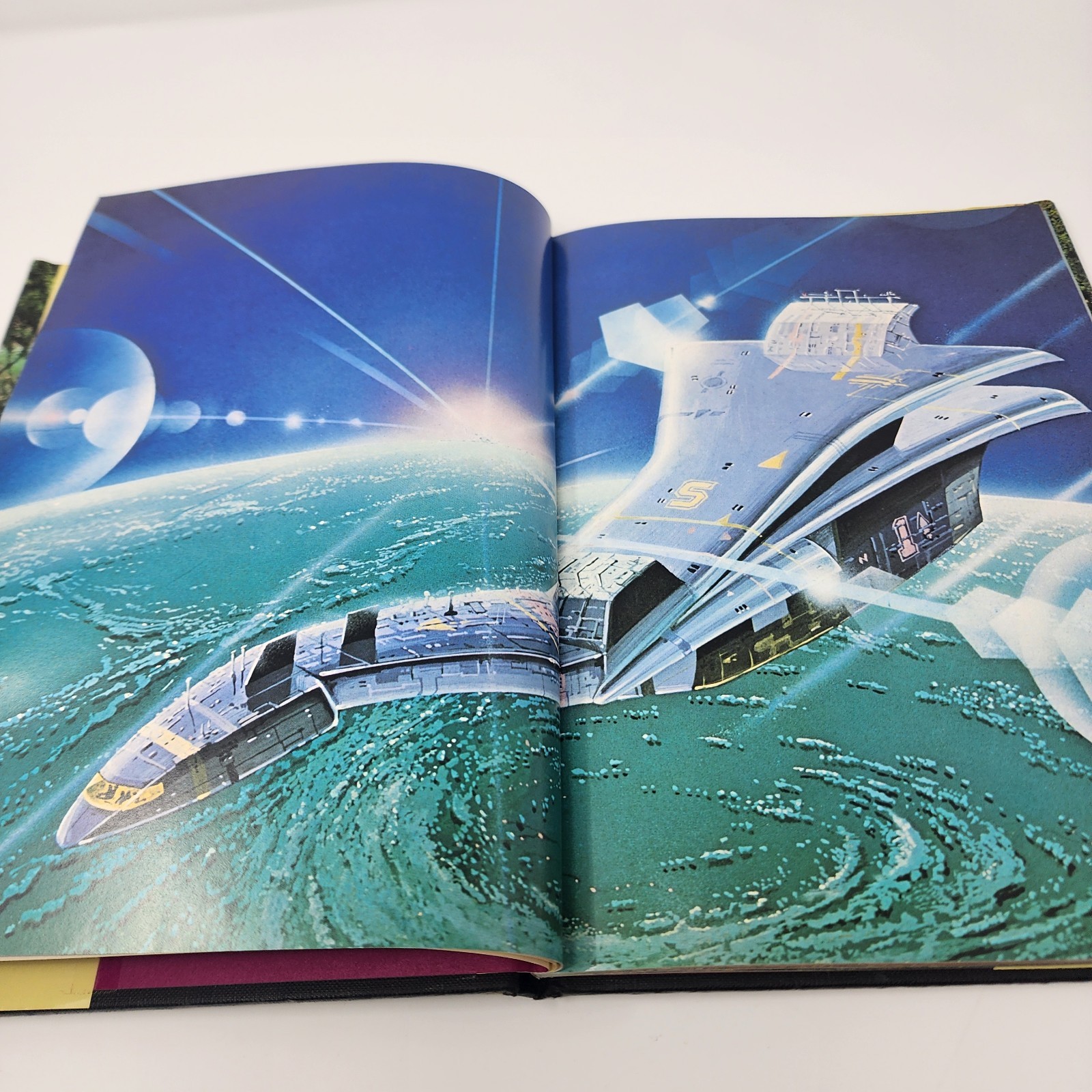 Aliens in Space Steven Caldwell 1979 Hardcover Galactic Encounters Crescent Book