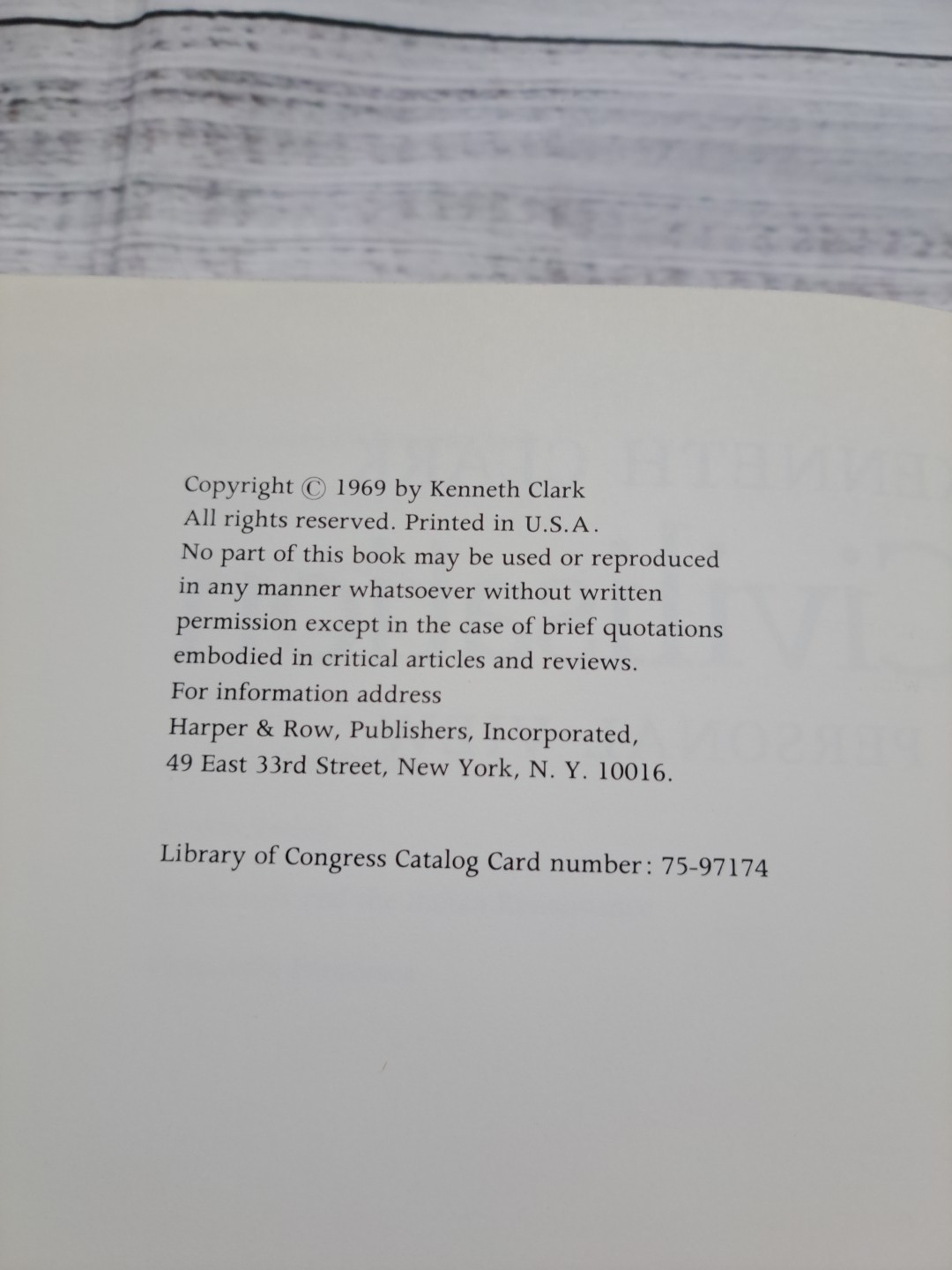 Civilisation ~1969 HC~ Clark Western Art Sculpture Painting Architecture History