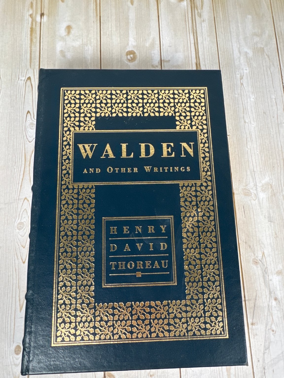 Walden & Other Writings Thoreau 1992 Barnes & Noble Collectible Edition