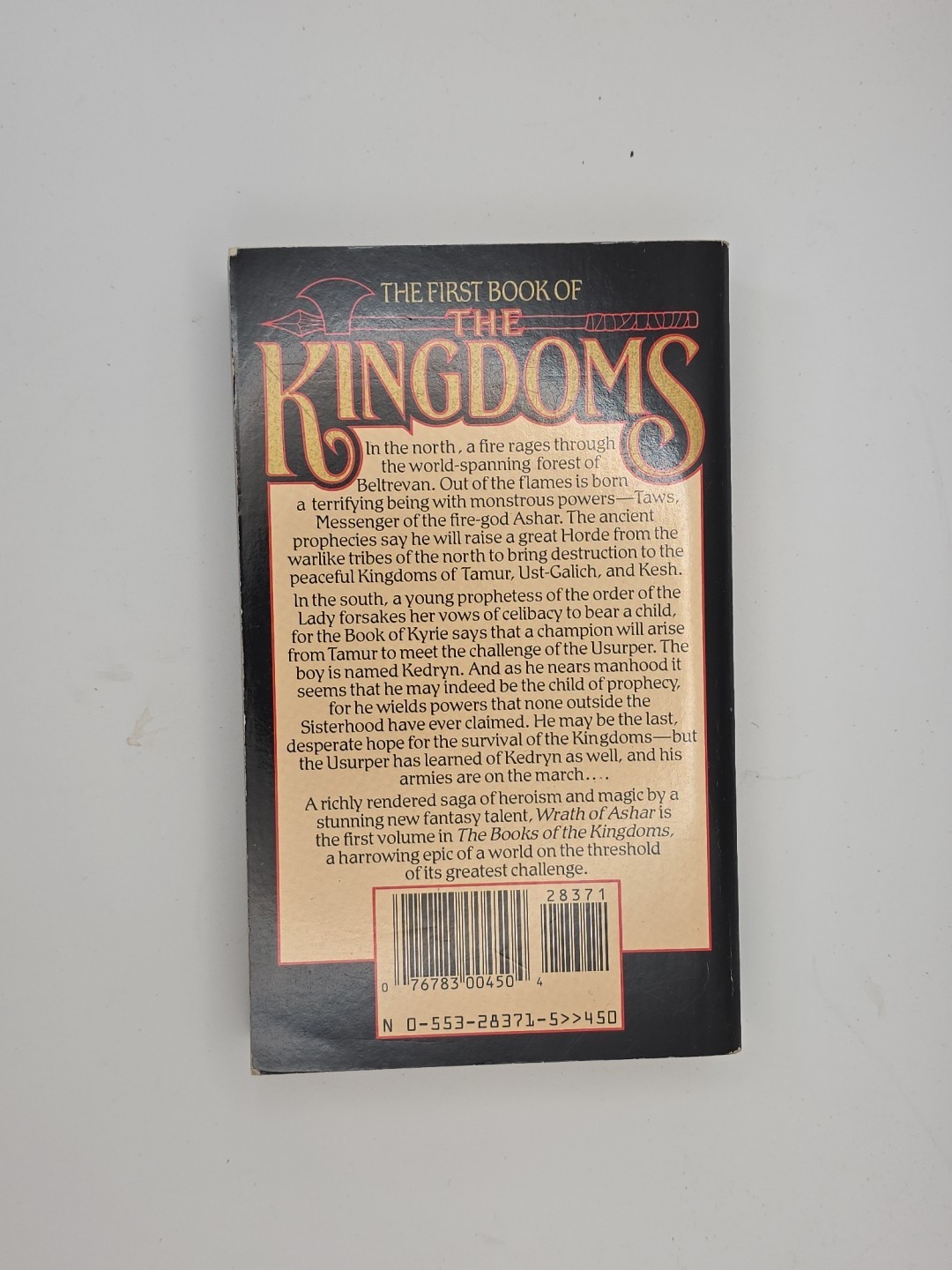 Complete Book of the Kingdoms series by Angus Wells PB #1-3 lot of 3 books