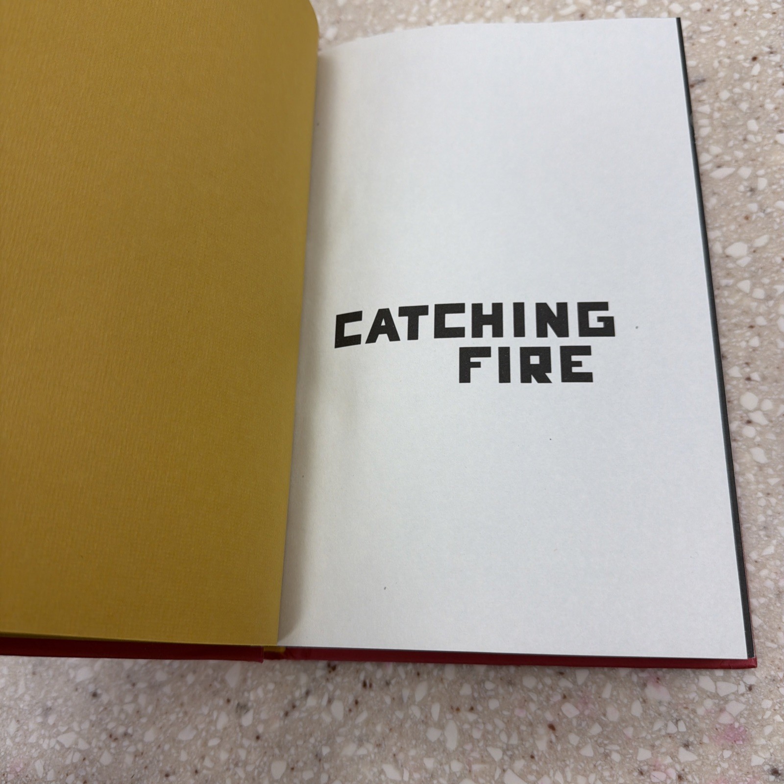 Catching Fire First Printing by Suzanne Collins sept. 2009, Hardcover