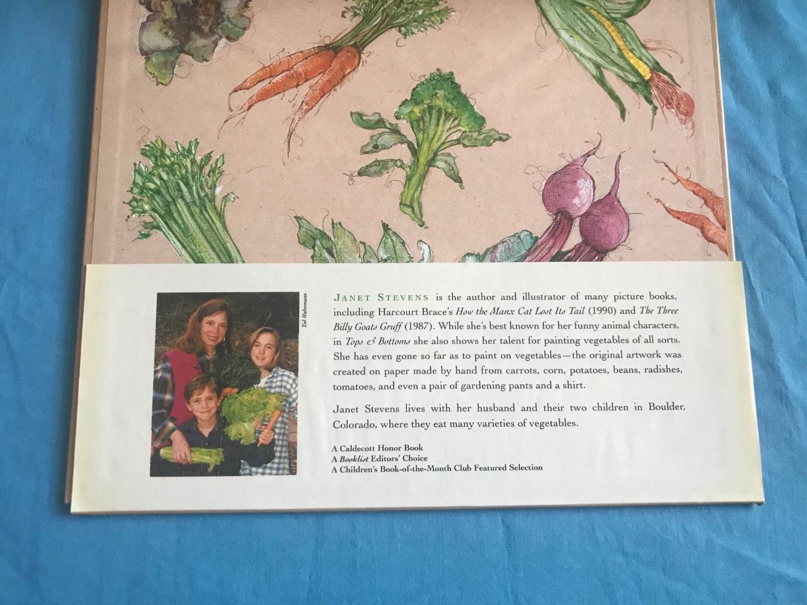 Tops and Bottoms by Janet Stevens (1995, Hardcover) ~ Caldecott Honor Book
