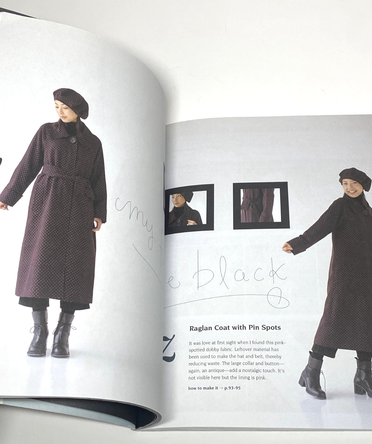Basic Black 26 Edgy Essentials Patterns (INCLUDED) Book by Sato Watanabe 2012