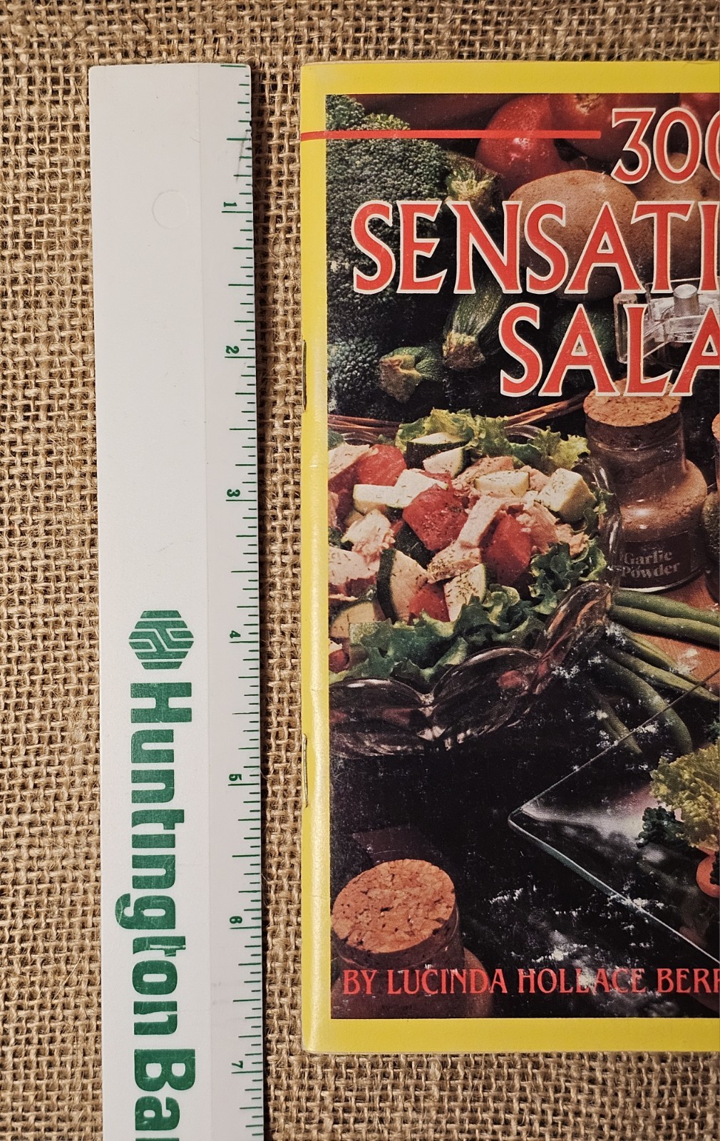 Vintage 1982 300 Sensational Salads Cookbook Recipes Lucinda Hollace Berry PB