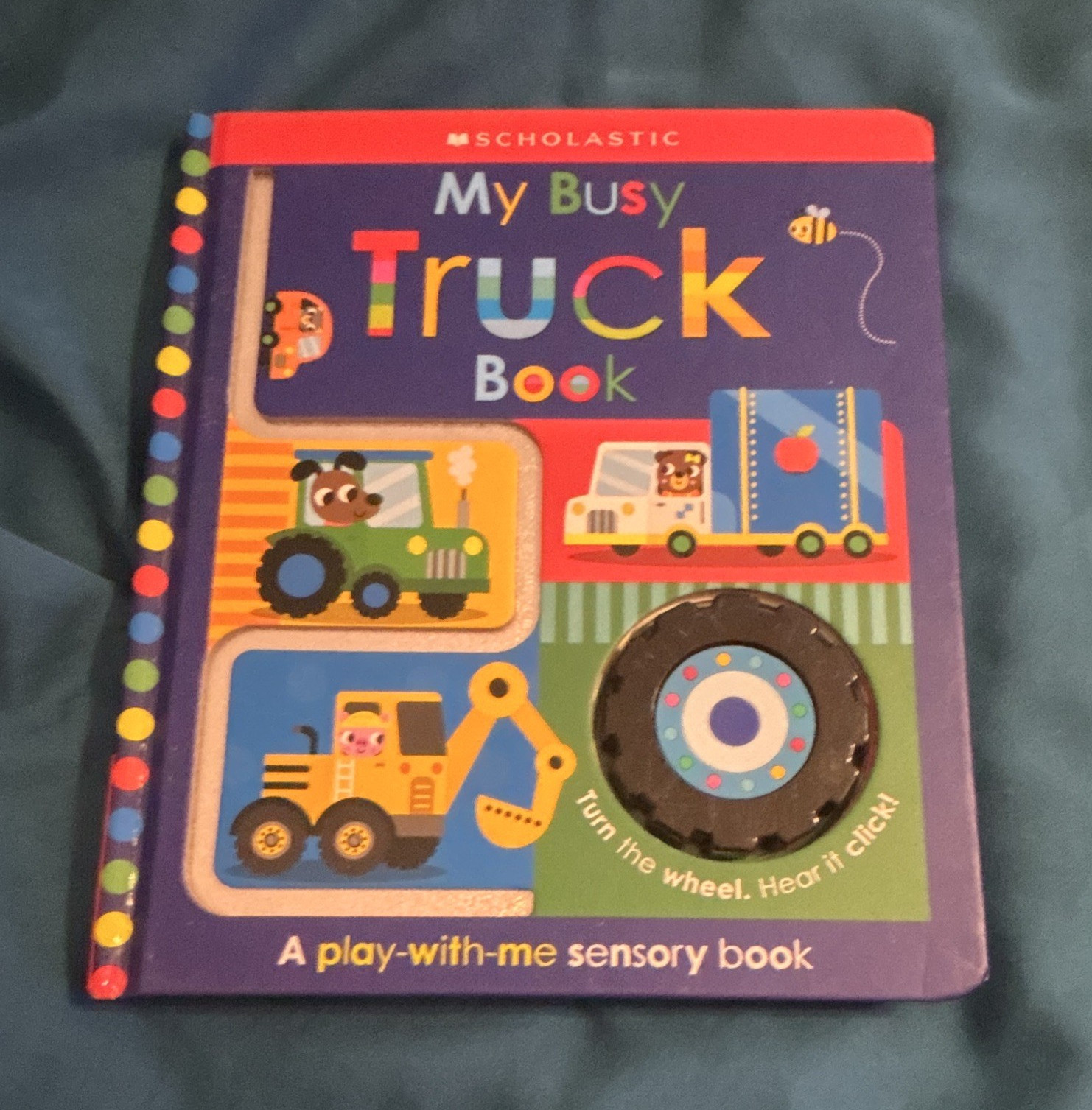 Scholastic Early Learners My Busy Truck Book Board Book Trucks Scott Barker