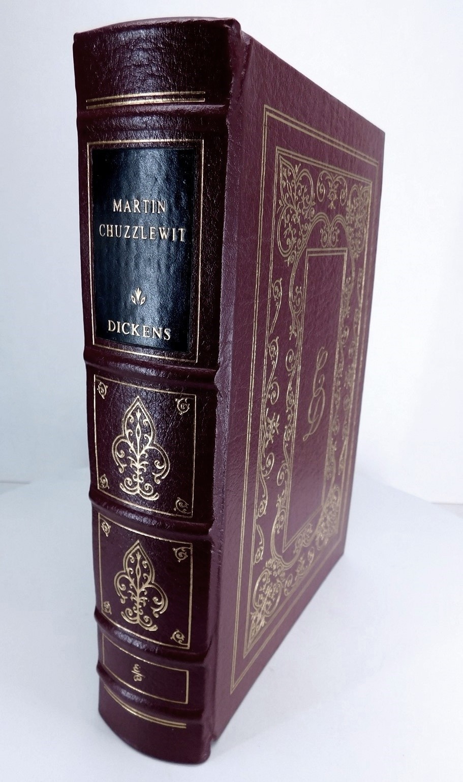 EASTON PRESS 1993 “MARTIN CHUZZLEWIT” CHARLES DICKENS LEATHER SATIRE NM