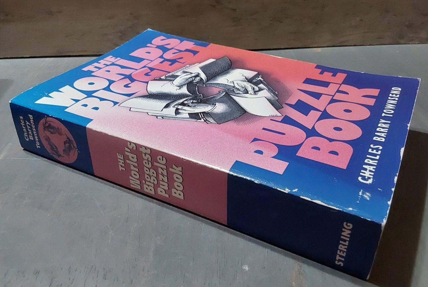 The World’s Biggest Puzzle Book Paperback Charles Barry Townsend 2002 588pgs