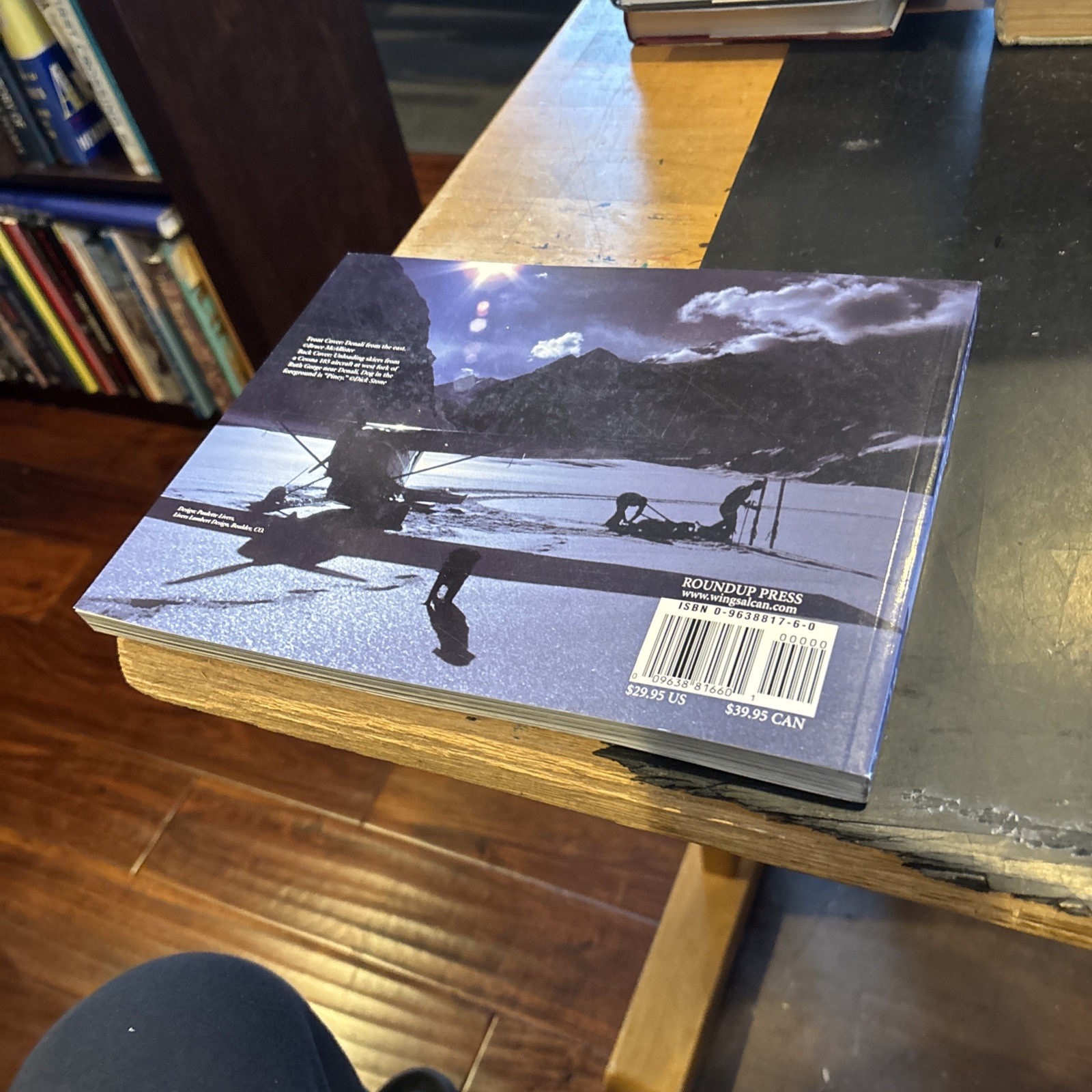 WINGS OVER DENALI : PHOTO HISTORY DENALI Signed Bruce McAllister 2004 pb 1st