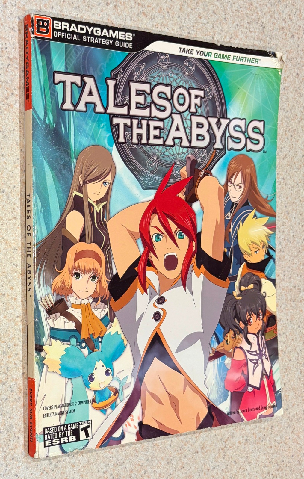 TALES OF THE ABYSS Strategy Guide (BradyGames 2005) — PS2