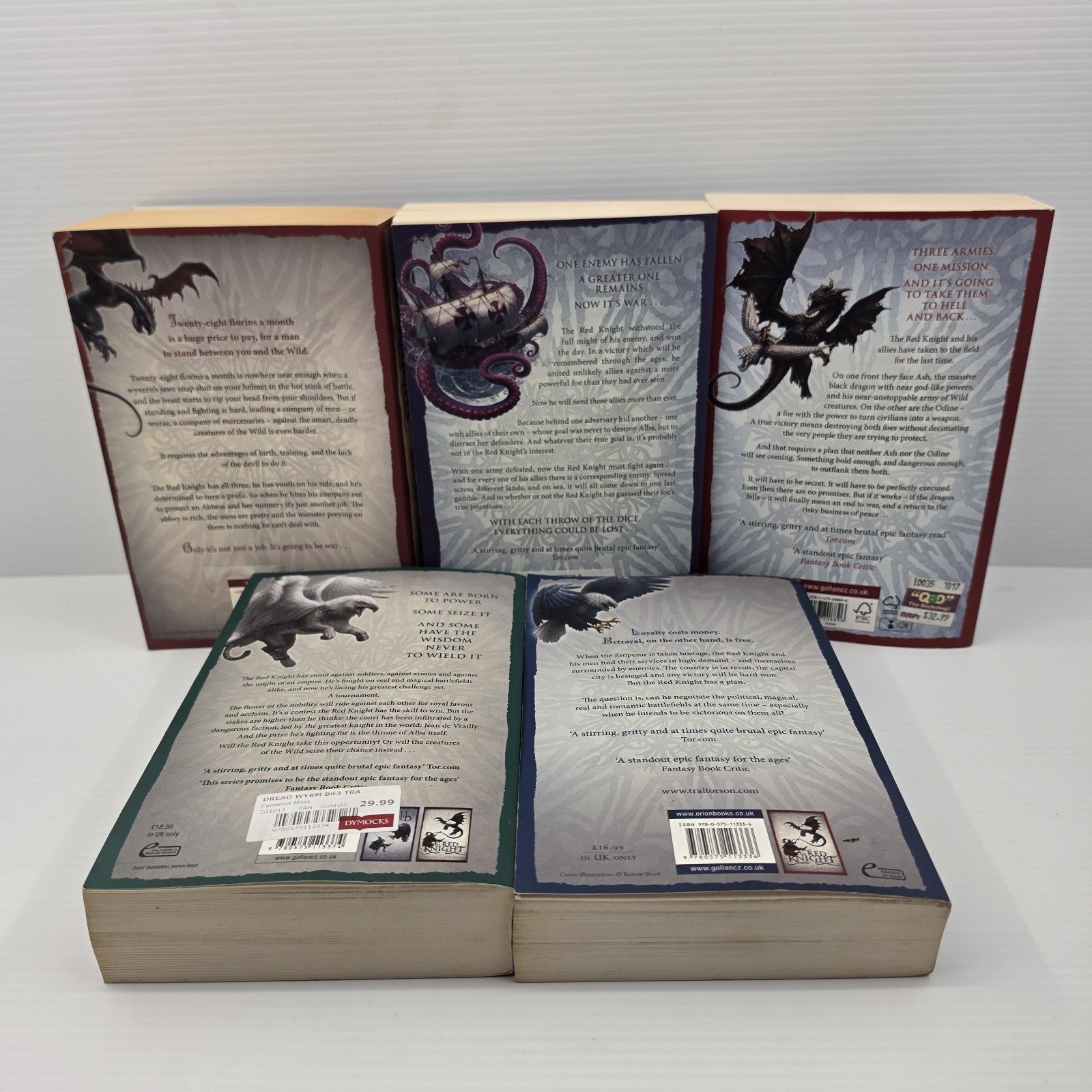 Traitor Son Cycle Complete Series Miles Cameron PB 2018 Free Postage
