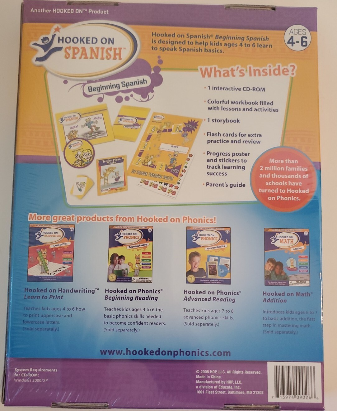 Hooked on Spanish Beginning Spanish by LLC HOP (2006, Mixed Media)