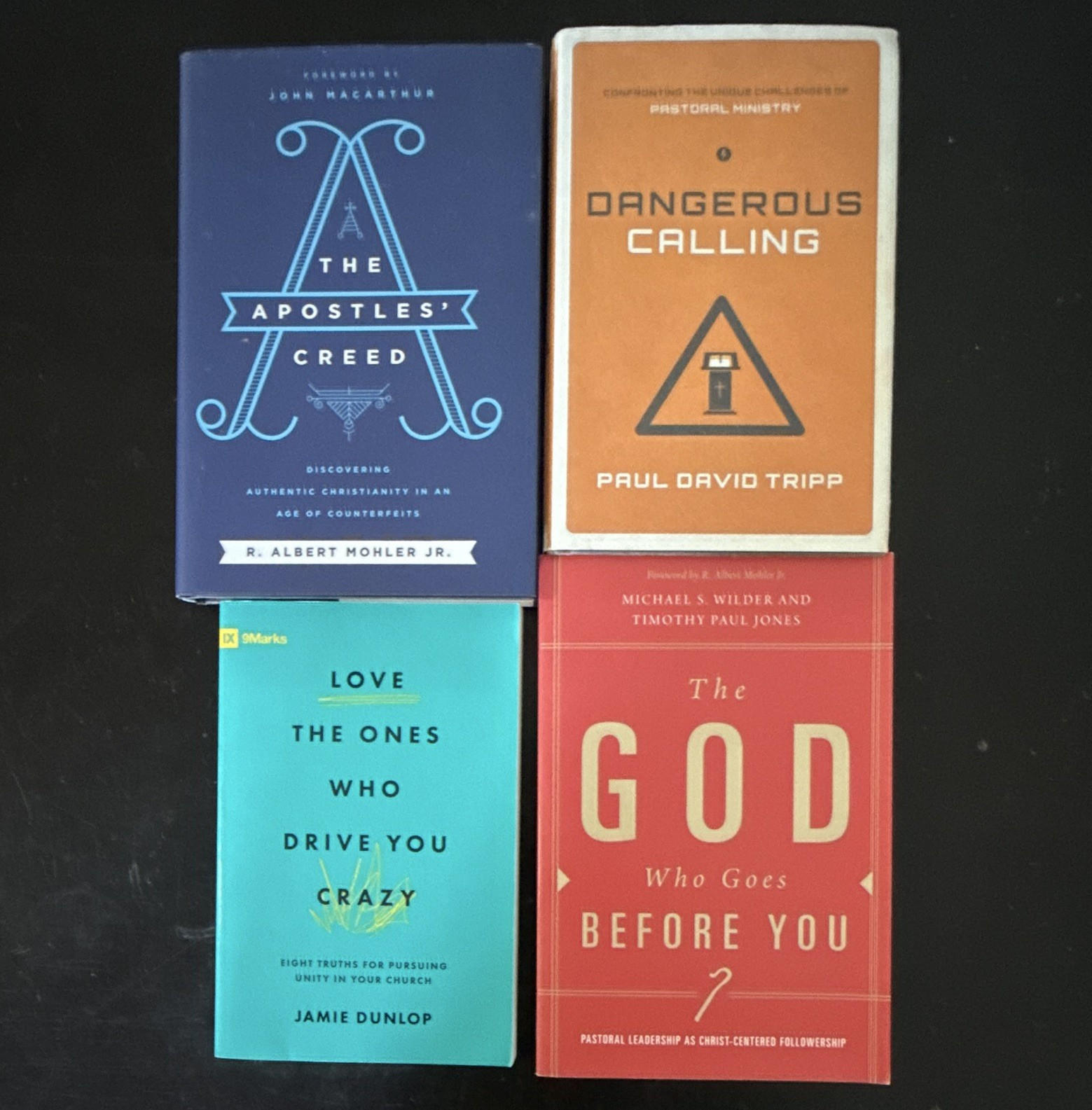 R. Albert Mohler Jr. & More Lot of 4 Christian Paperback Books Crossway