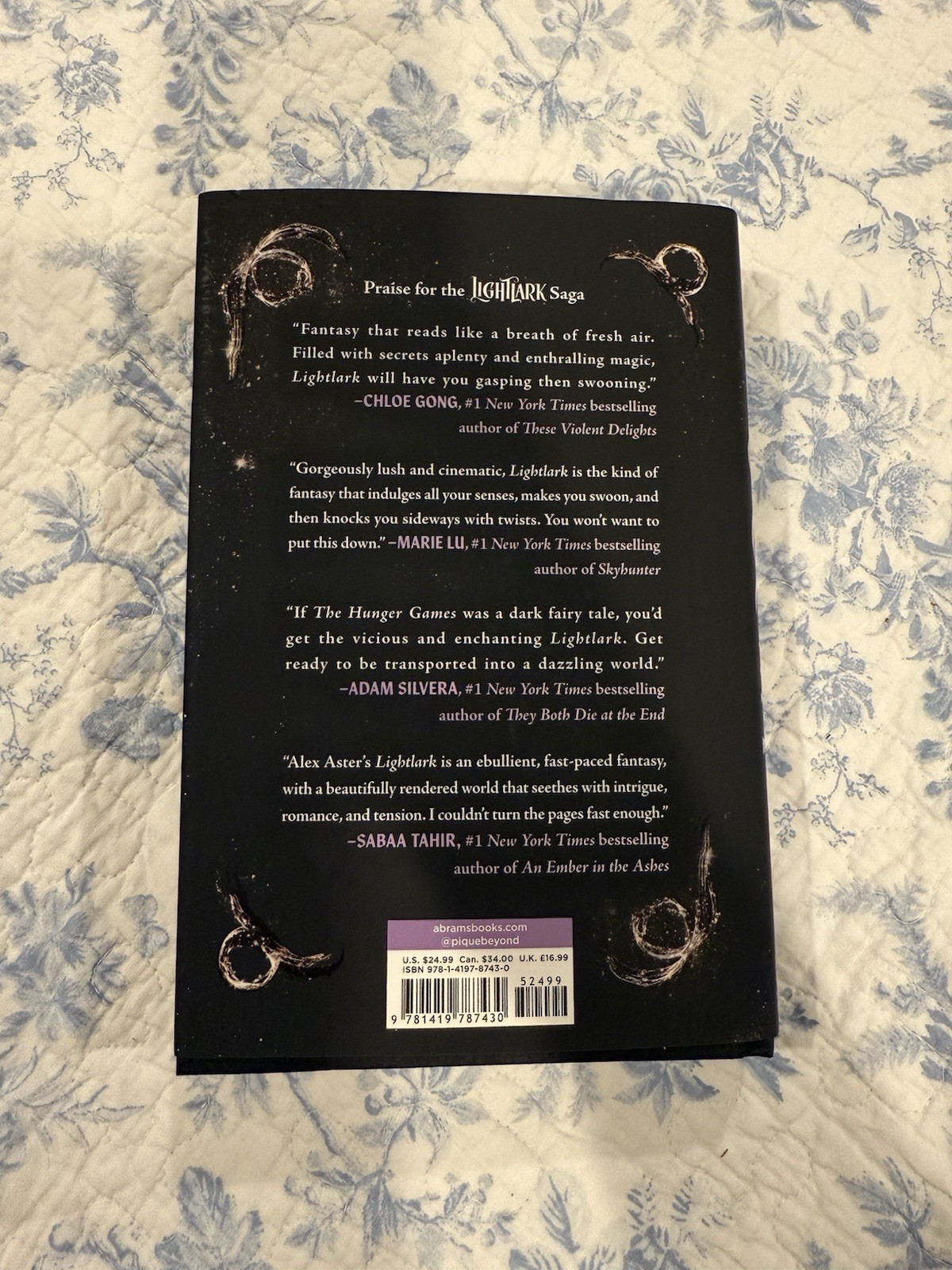 SIGNED Crowntide (The Lightlark Saga Book 4) by Alex Aster (2025 Hardcover) 1st
