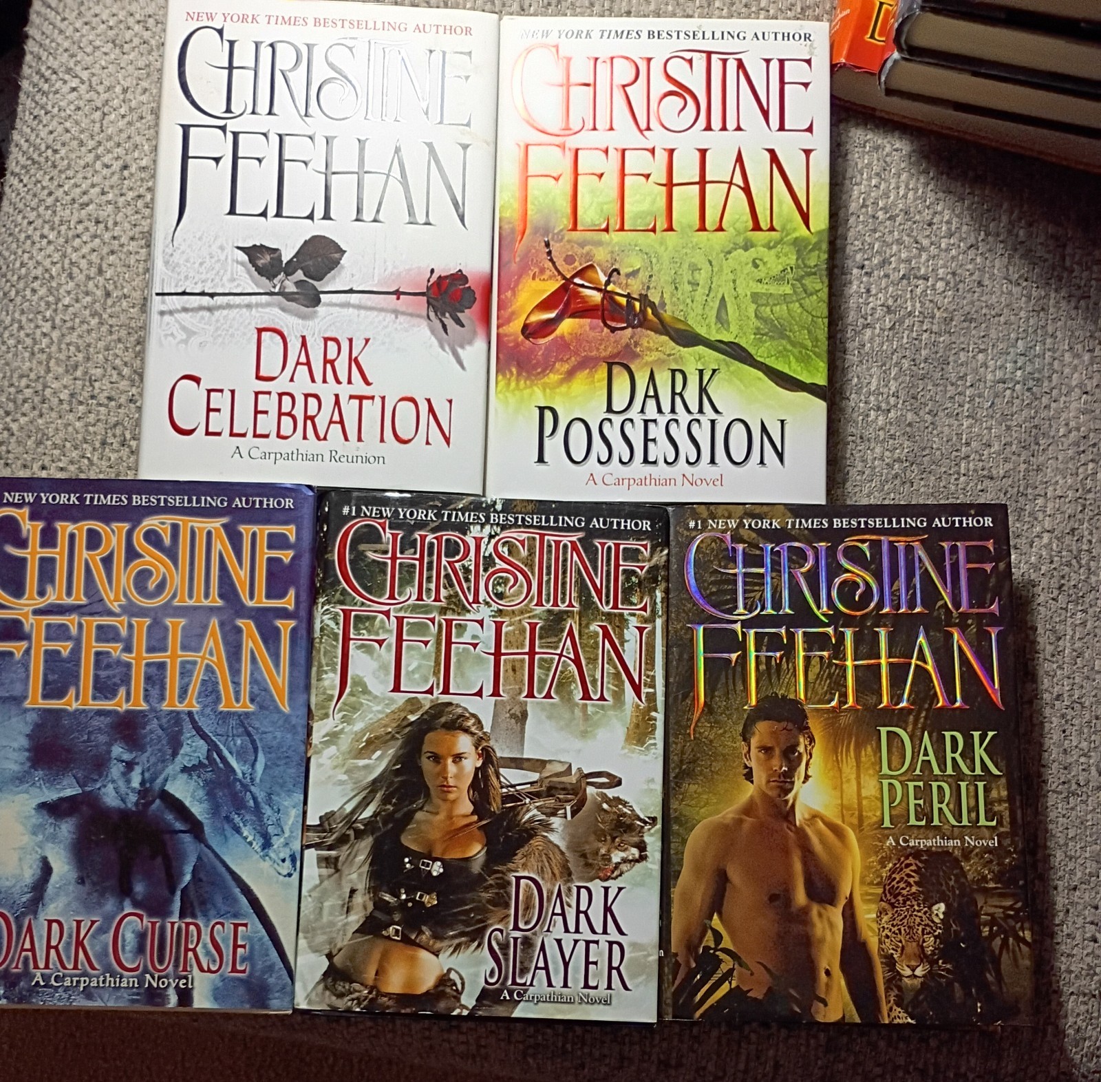 Christine Feehan Dark Series(Carpathian Series). 15 Hard Back