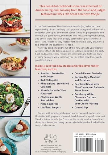 The Great American Recipe Cookbook: Regional Cuisine and Family Favorites from t
